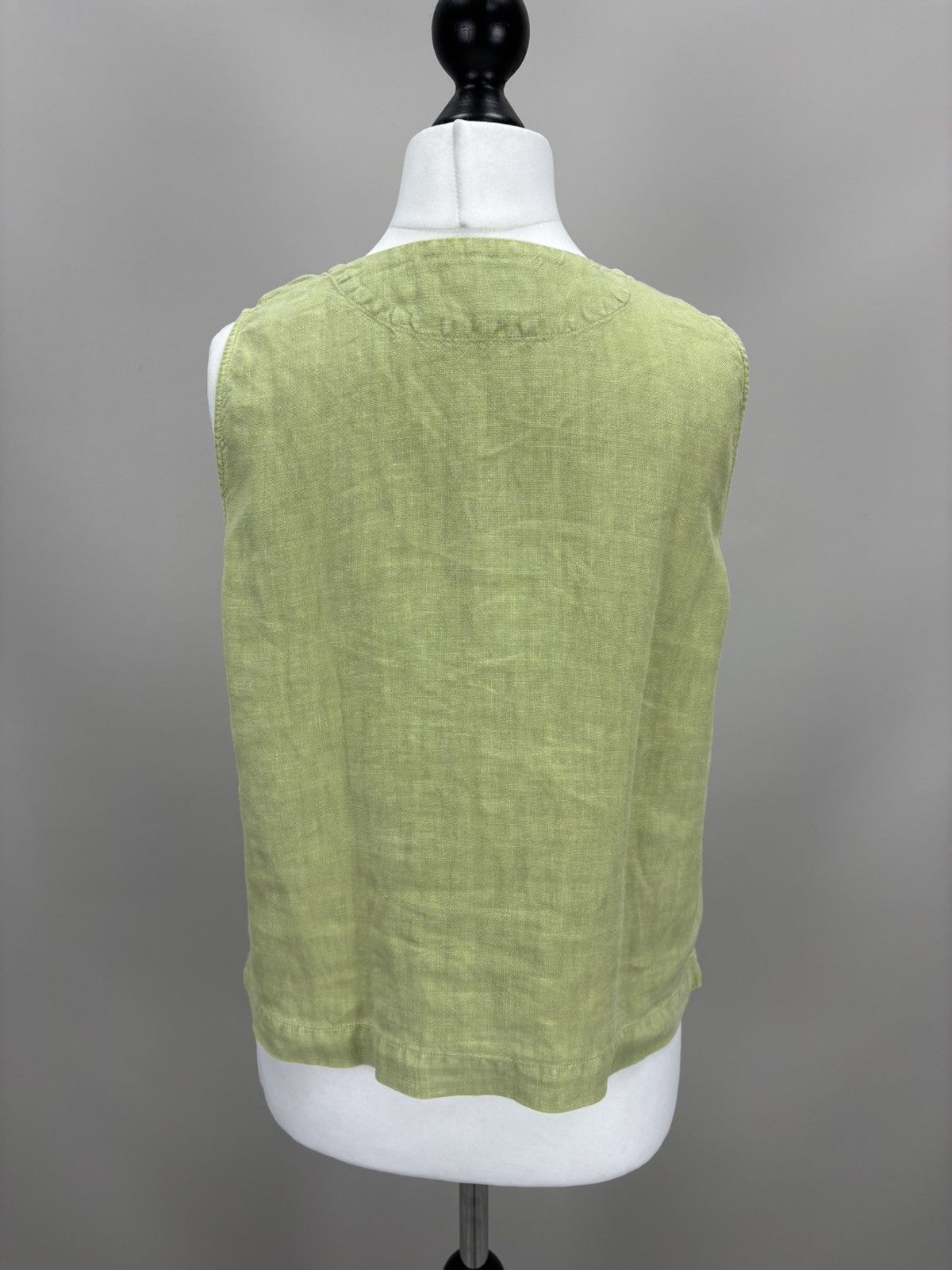 OSKA Womens linen top OSKA Size S/M Color Green Size M / US 6-8 / IT 42-44 - 6 Thumbnail