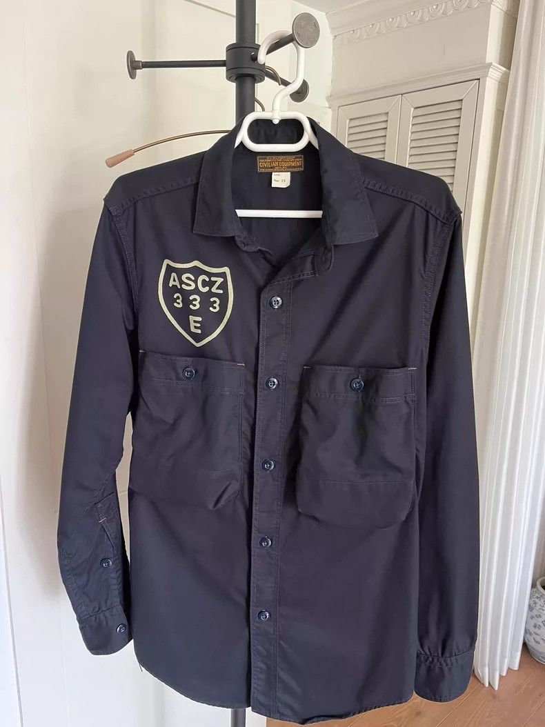 Freewheelers Long Sleeve Shirt with ASCZ Patch Size US L / EU 52-54 / 3 - 1 Thumbnail