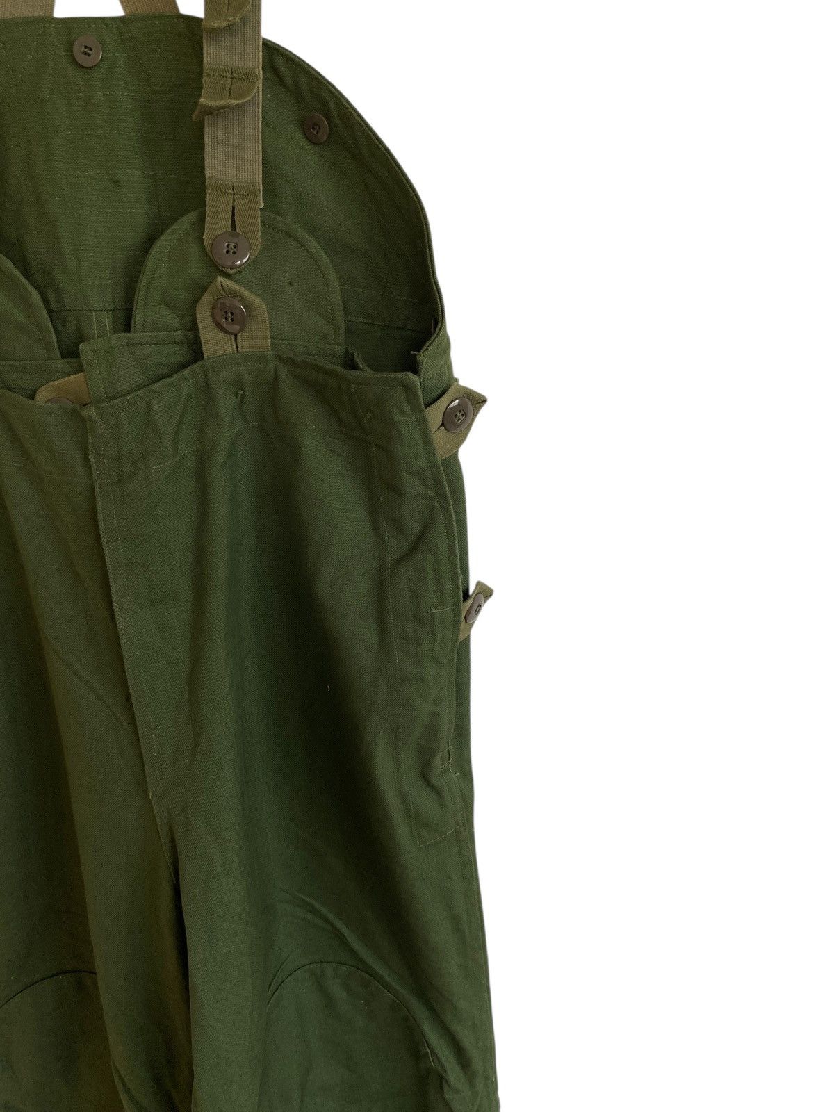 Vintage Vintage Army Swedish Overalls 1961s Size US 26 / EU 42 - 4 Thumbnail