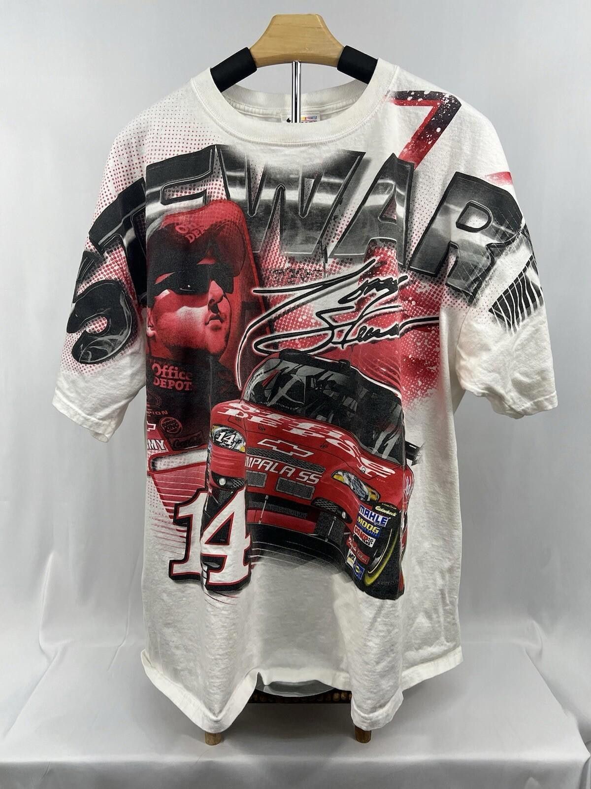 Chase Authentics Vintage Tony Stewart All Over Print NASCAR T Shirt 2XL, #TG Size US XXL / EU 58 / 5 - 1 Thumbnail