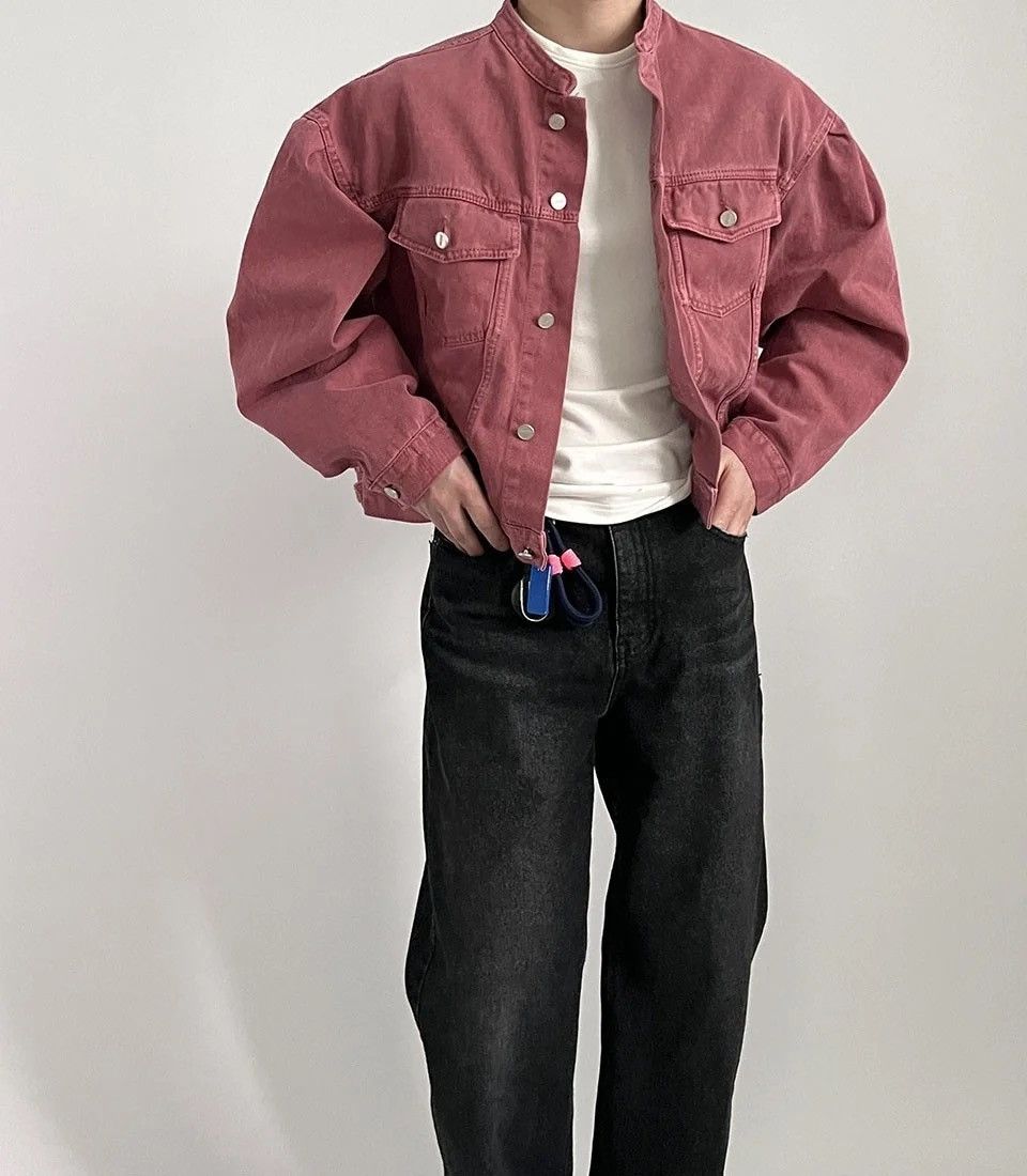 Japanese Brand × Vintage Denim Casual with Pockets hip-hop bomber jacket y2k 90’s Size US L / EU 52-54 / 3 - 3 Thumbnail
