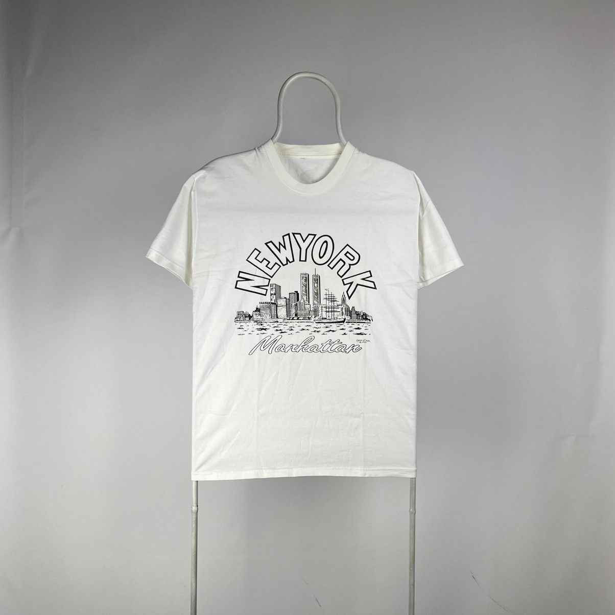 Band Tees New york Manhattan tshirt 1991 size Medium Size US M / EU 48-50 / 2 - 1 Thumbnail