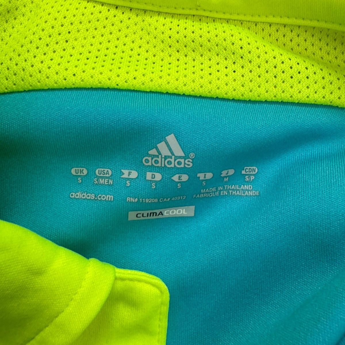 Adidas Seattle Sounders 3rd kit 2012-13 Xbox Cyan Adidas Size US S / EU 44-46 / 1 - 4 Thumbnail