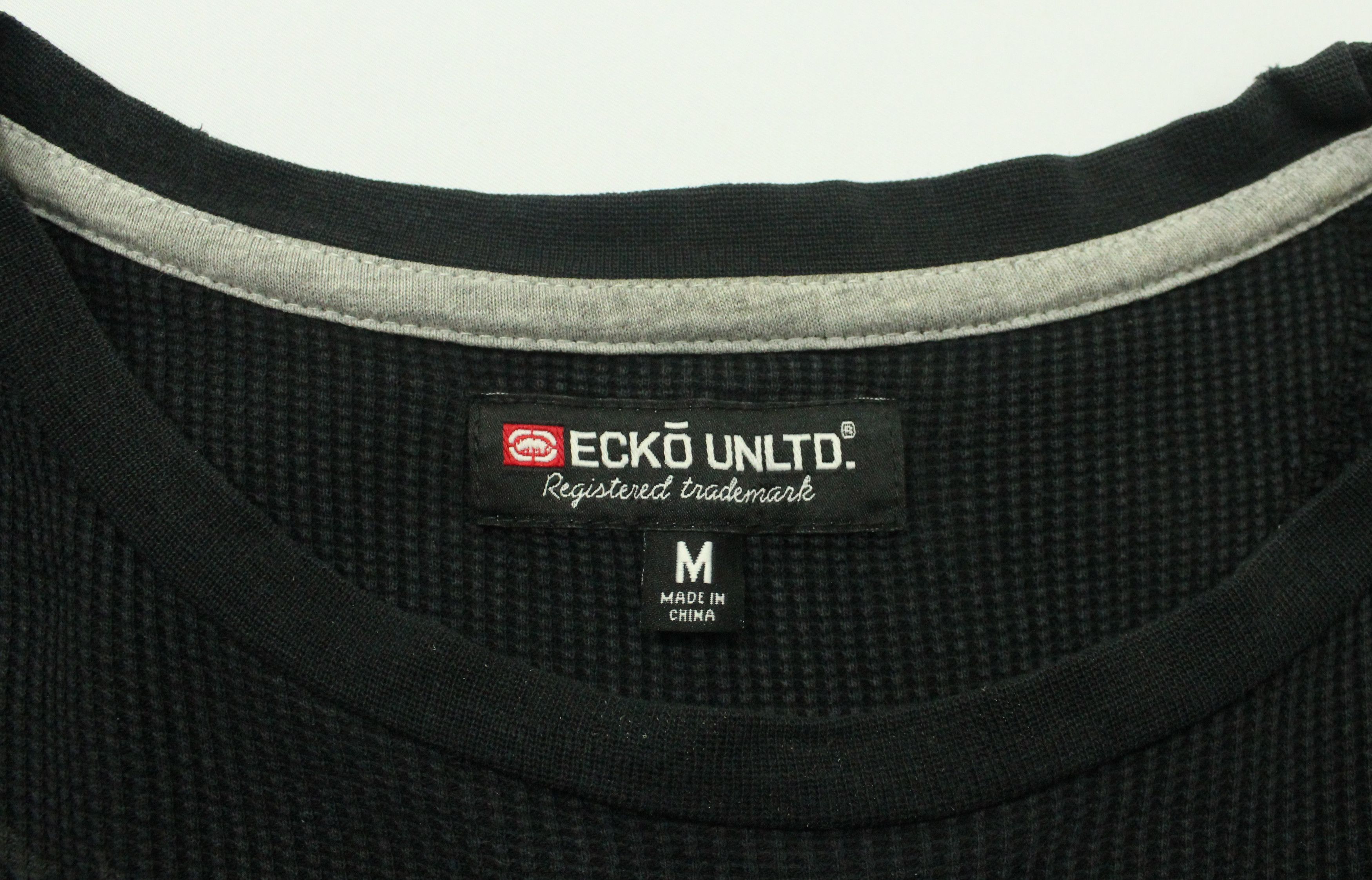 Ecko Unltd. Distressed Thrashed Vintage ECKOUNLTD Skull Thermal ERD Size US M / EU 48-50 / 2 - 7 Thumbnail