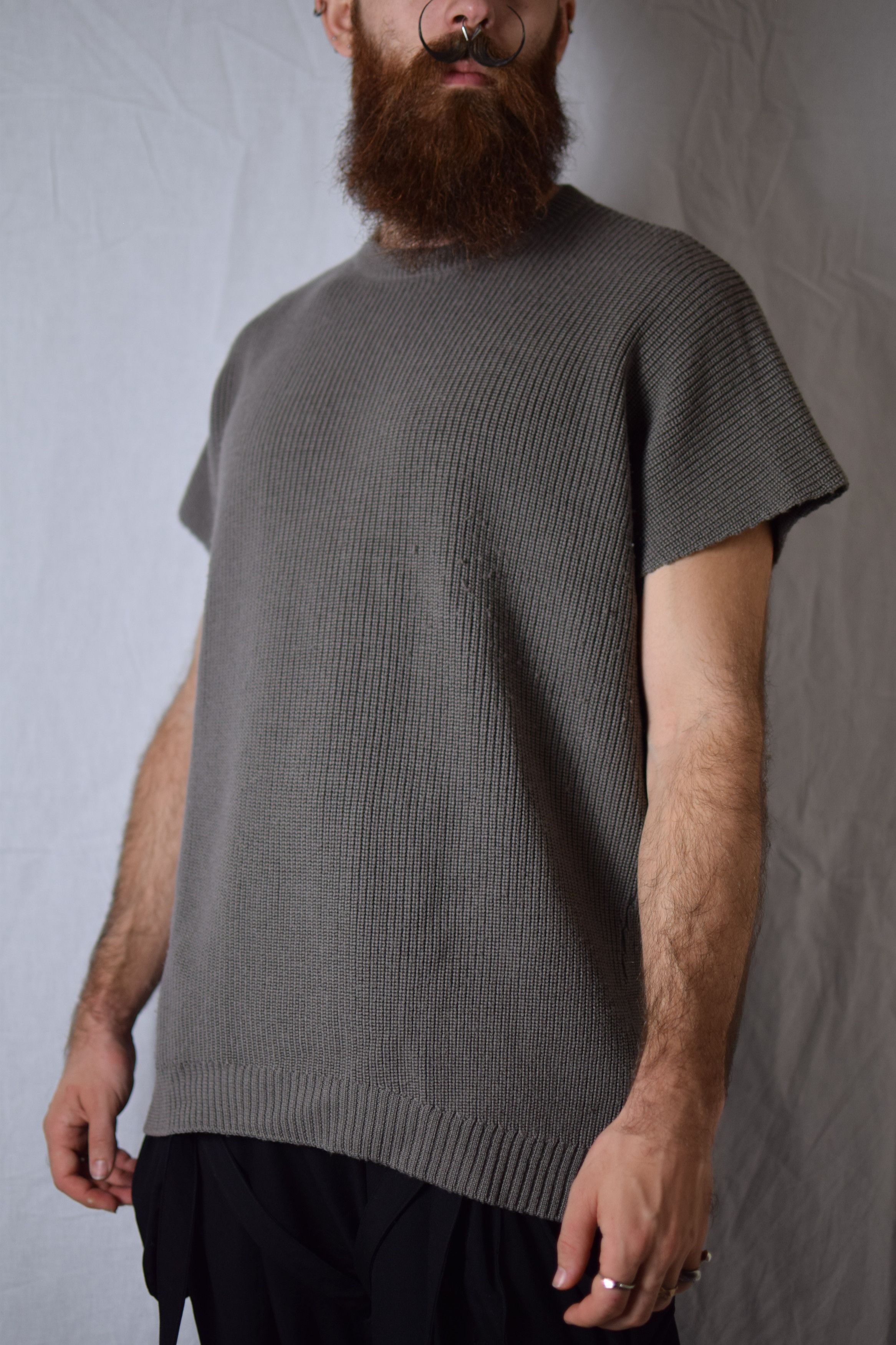 Devoa Devoa AW21 Knit Rag Top - NTS-MRT Size US L / EU 52-54 / 3 - 1 Thumbnail