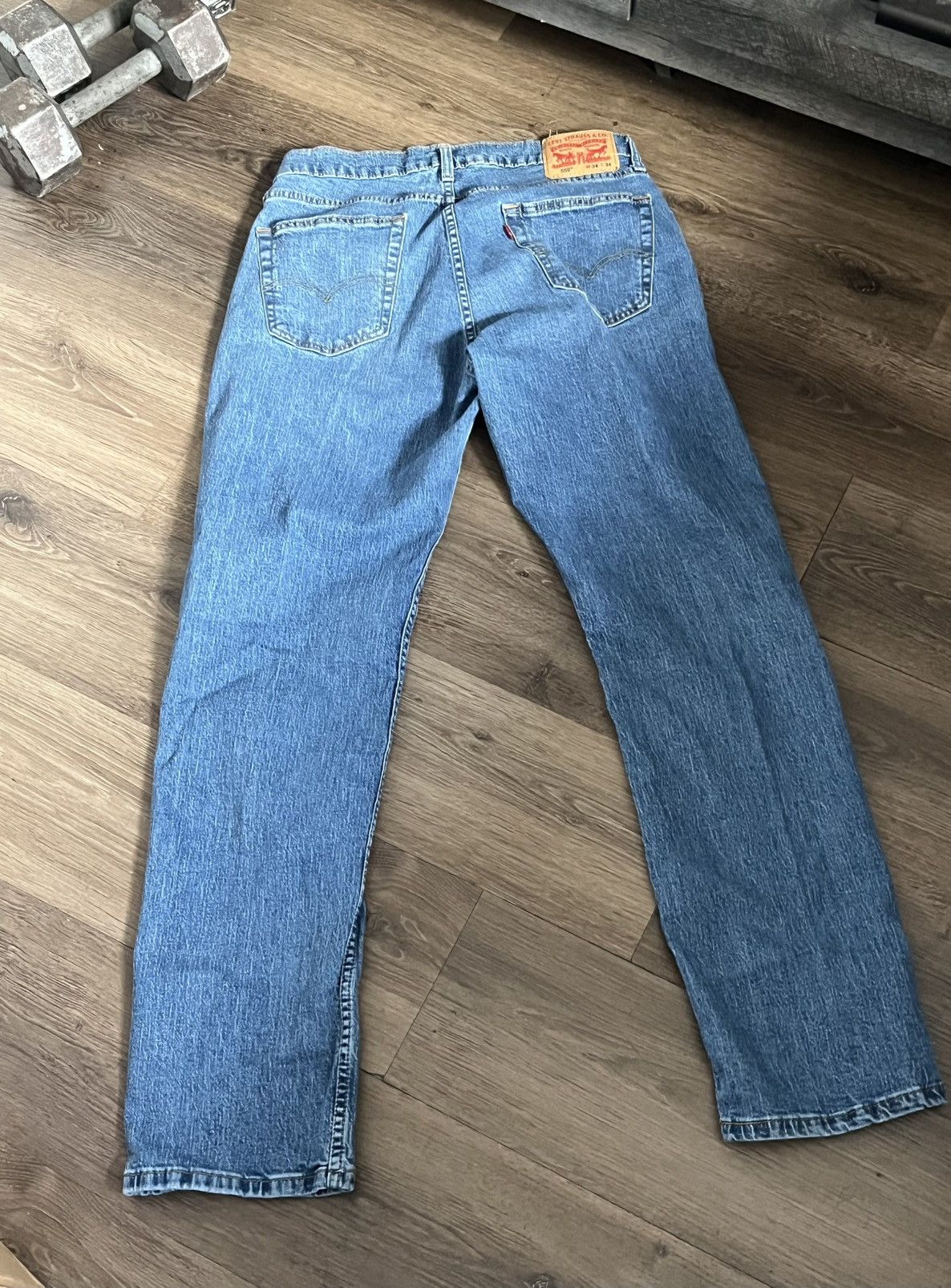 Levi's Levis Blue Baggy Jeans Size US 34 / EU 50 - 3 Thumbnail