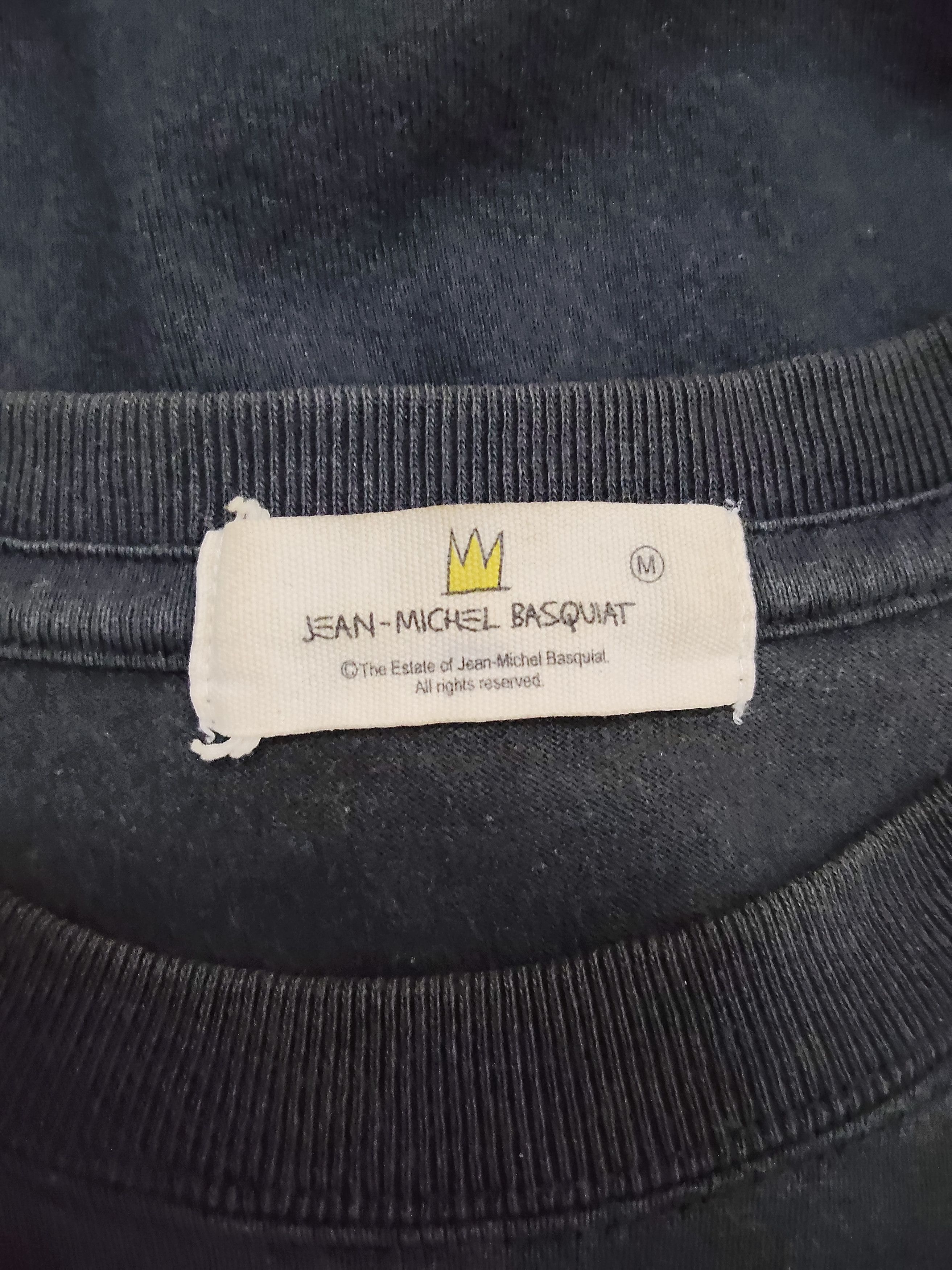Jean-Michel Basquiat × Vintage vintage jean michel basquiat sun faded tshirt Size US M / EU 48-50 / 2 - 4 Thumbnail