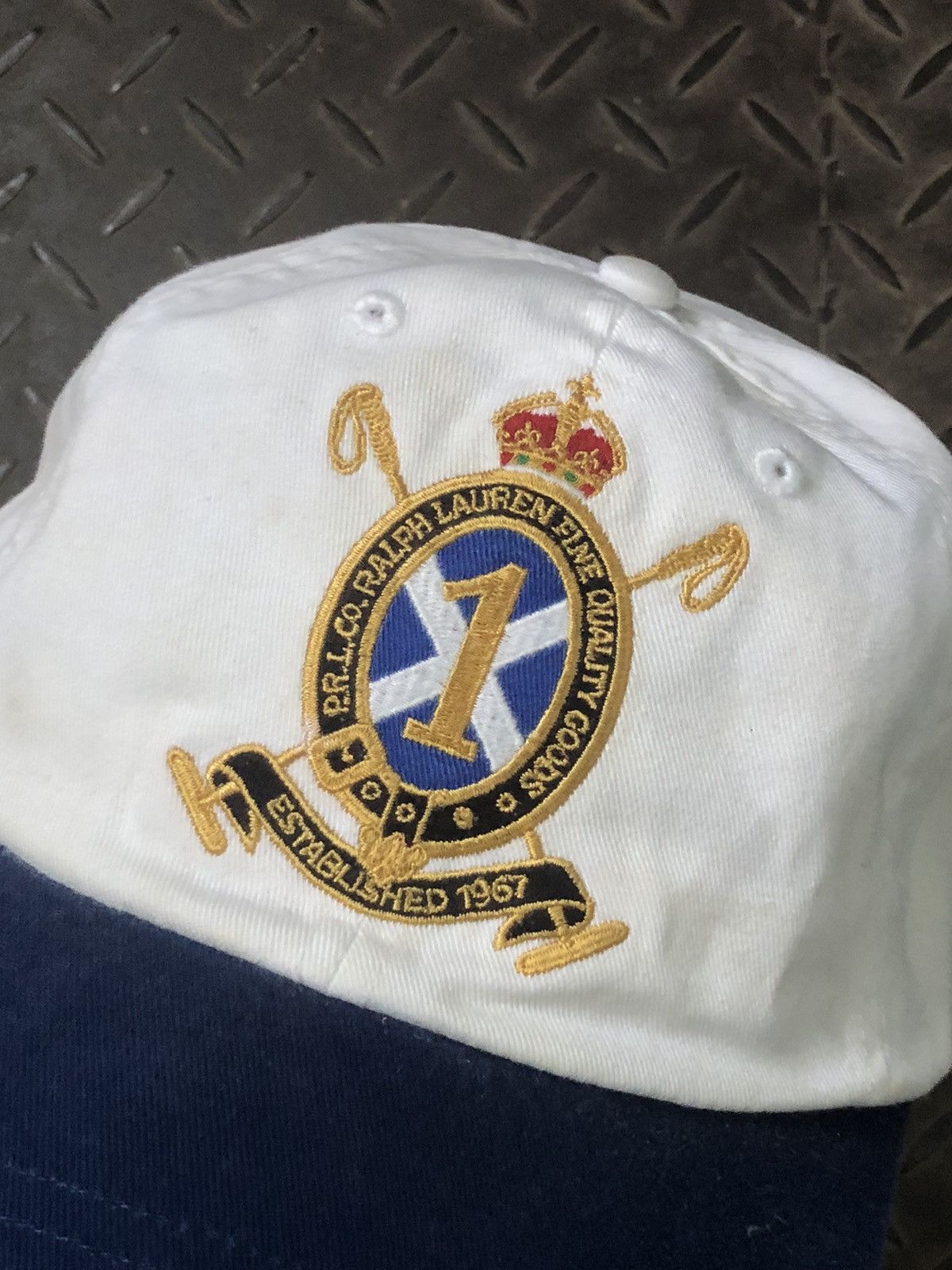 Polo Ralph Lauren Rare Vintage 90s Polo Sport Ralph Lauren 1967 Hat Size ONE SIZE - 3 Thumbnail