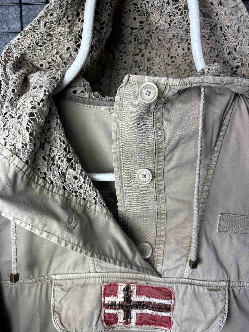 Napapijri × Vintage Vintage Napapijiri skido anorak jacket ladies size Medium Size M / US 6-8 / IT 42-44 - 5 Thumbnail