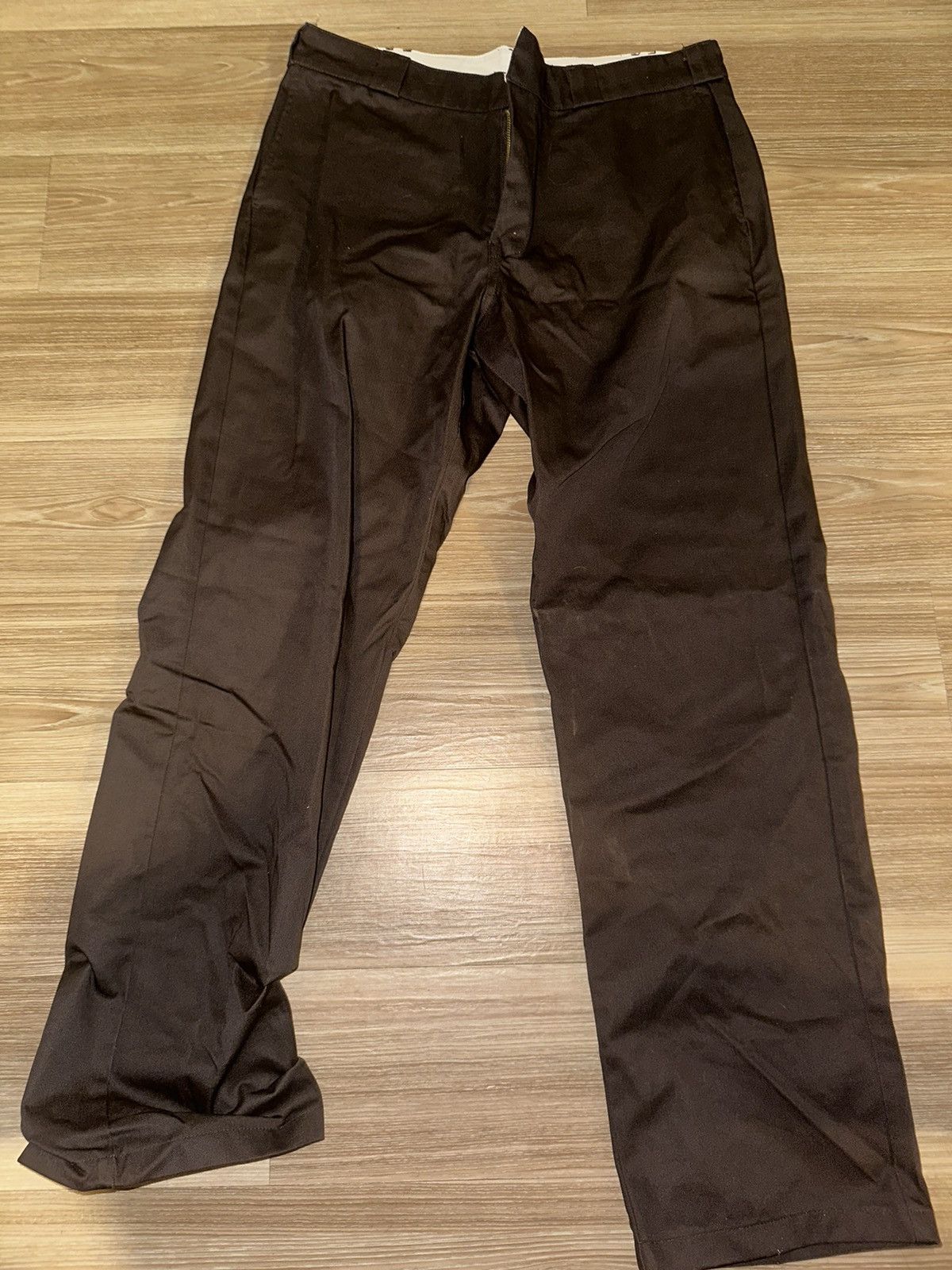 image of Travis Scott Mcdonalds Dickies Pants in Brown, Men's (Size 36)