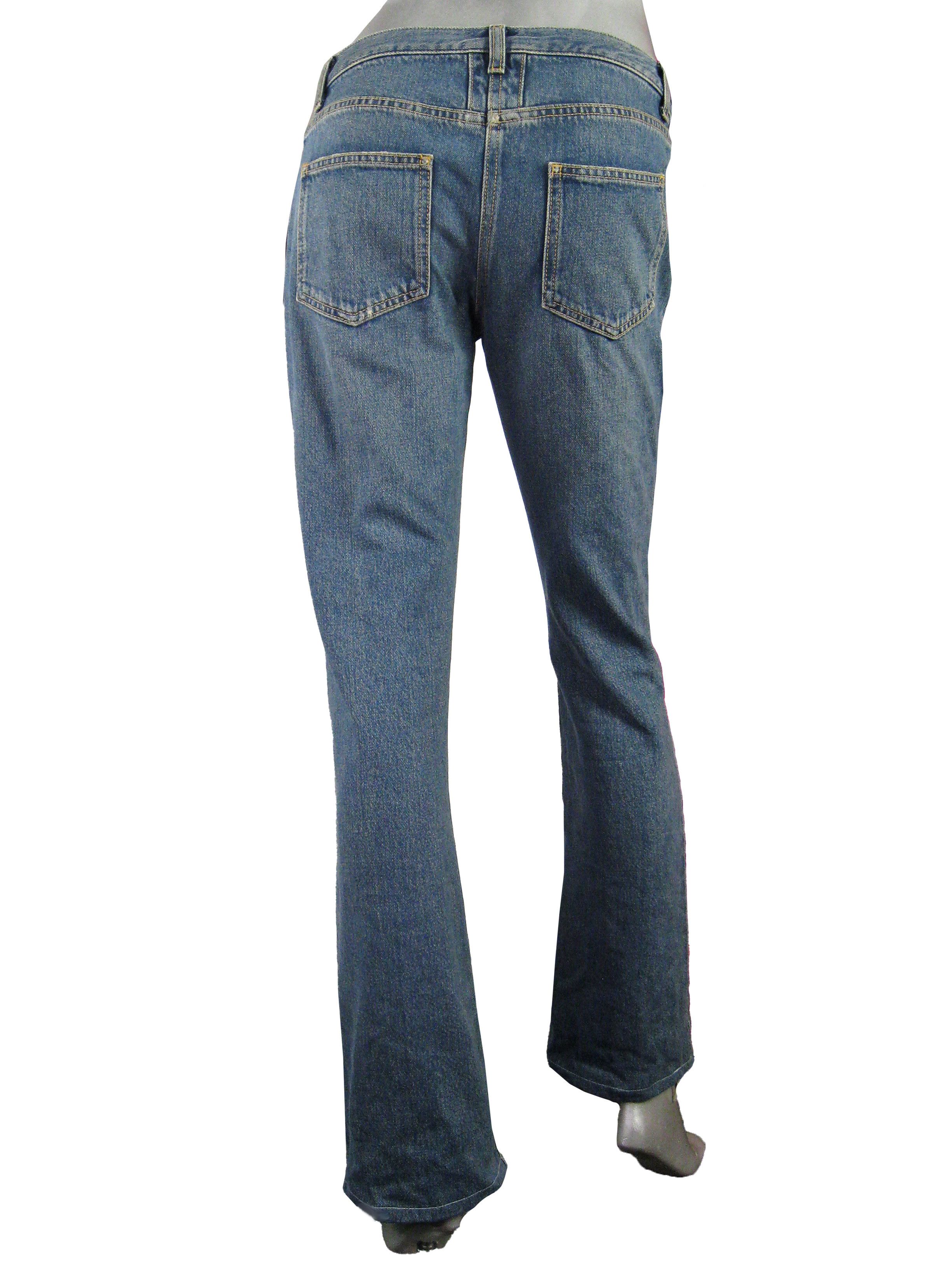 Saint Laurent Paris Saint Laurent Paris D09 2014 women's jeans, denim Size 28 Size 28" / US 6 / IT 42 - 6 Thumbnail