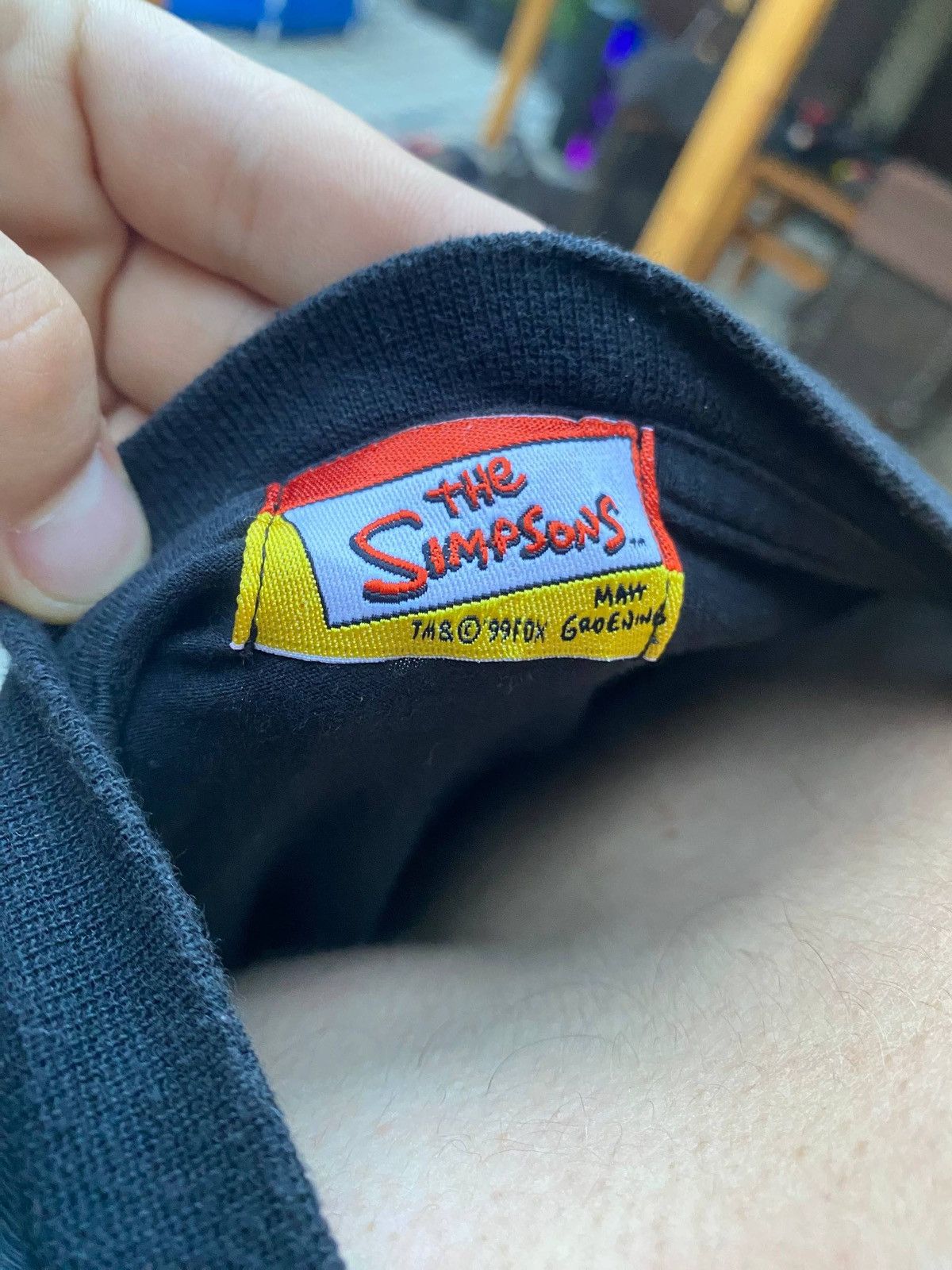 The Simpsons Vintage 1999 The Simpsons Homer “Mmm… Be Mine!!!” Tee Size US L / EU 52-54 / 3 - 7 Thumbnail
