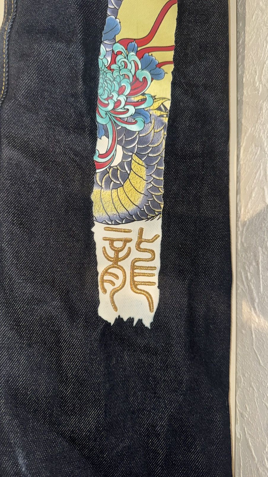 Evisu EVISU GRADATED DRAGON DAICOCK CARROT FIT JEANS #2017 Size US 32 / EU 48 - 3 Thumbnail