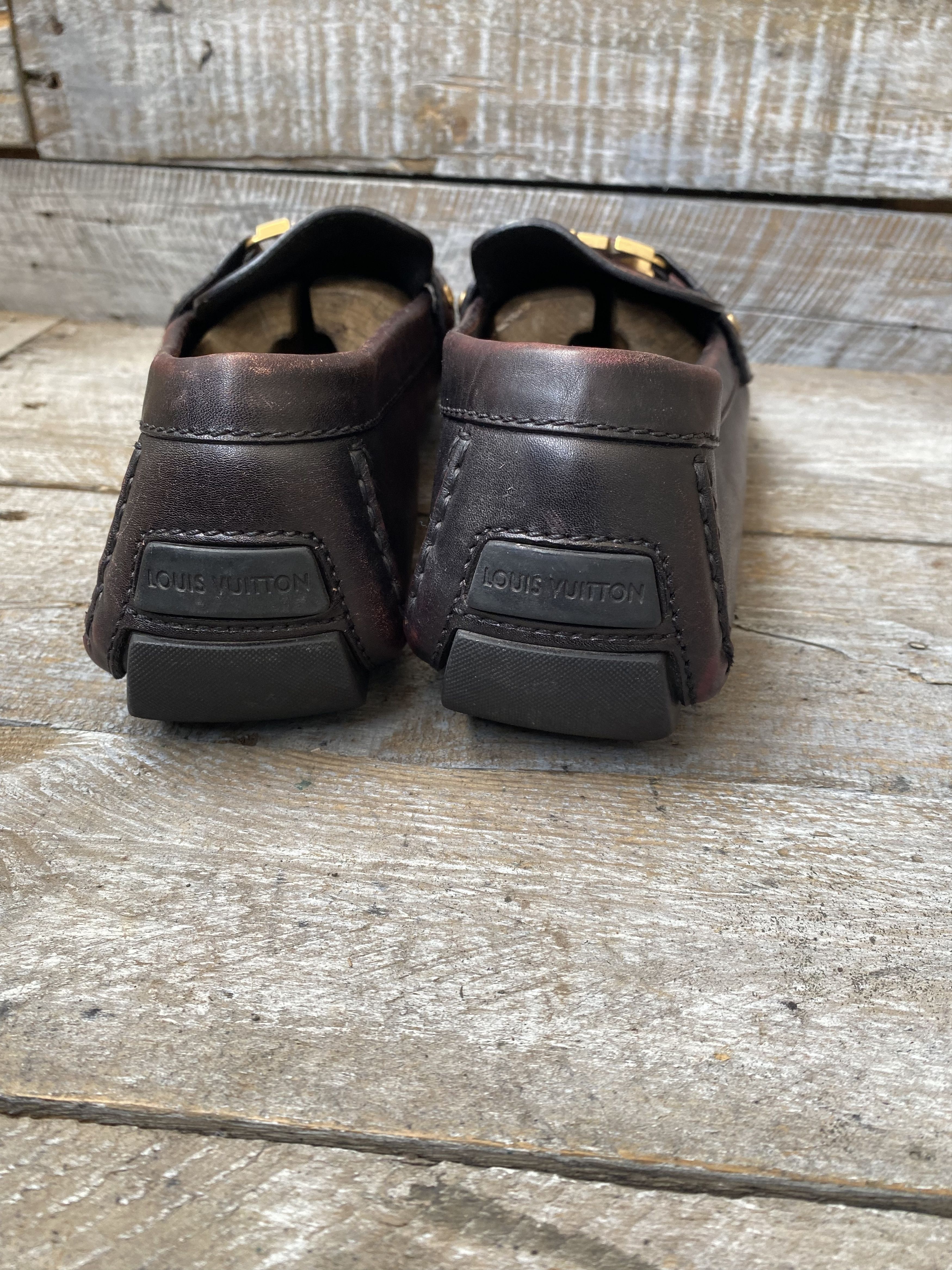 Louis Vuitton Louis vuitton montecarlo logo horsebit loafer slip on uk11.5 Size US 11.5 / EU 44-45 - 10 Thumbnail