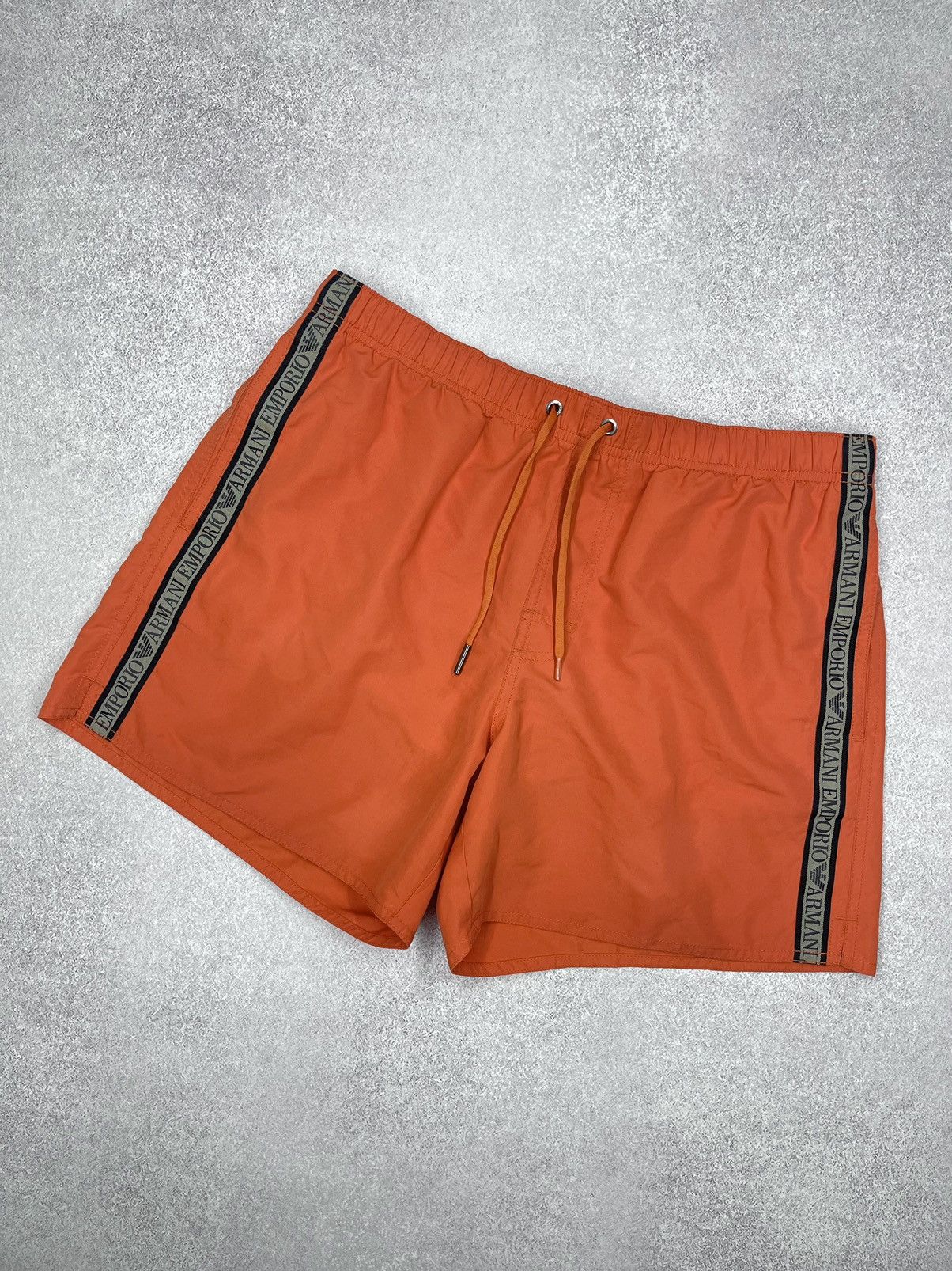 Armani Exchange × Emporio Armani × Giorgio Armani Mens Emporio Armani Swimwear Shorts Orange Lampas Size L Size US 34 / EU 50 - 1 Thumbnail