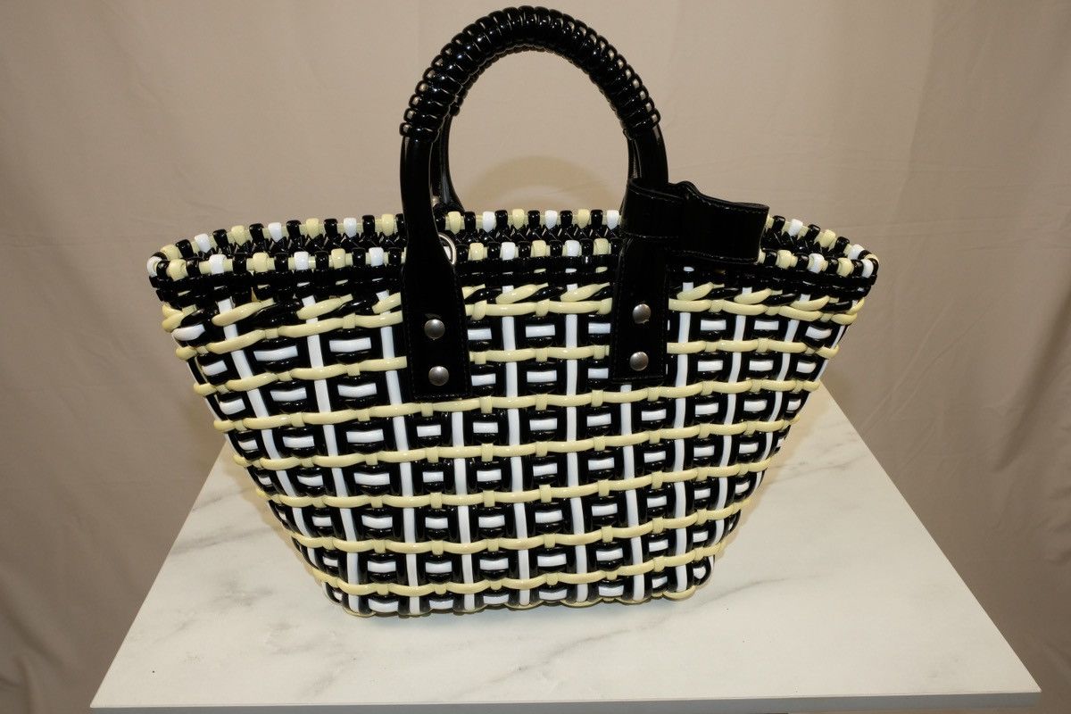 Balenciaga WOMEN'S BISTRO XS BASKET WITH STRAP Size ONE SIZE - 5 Thumbnail