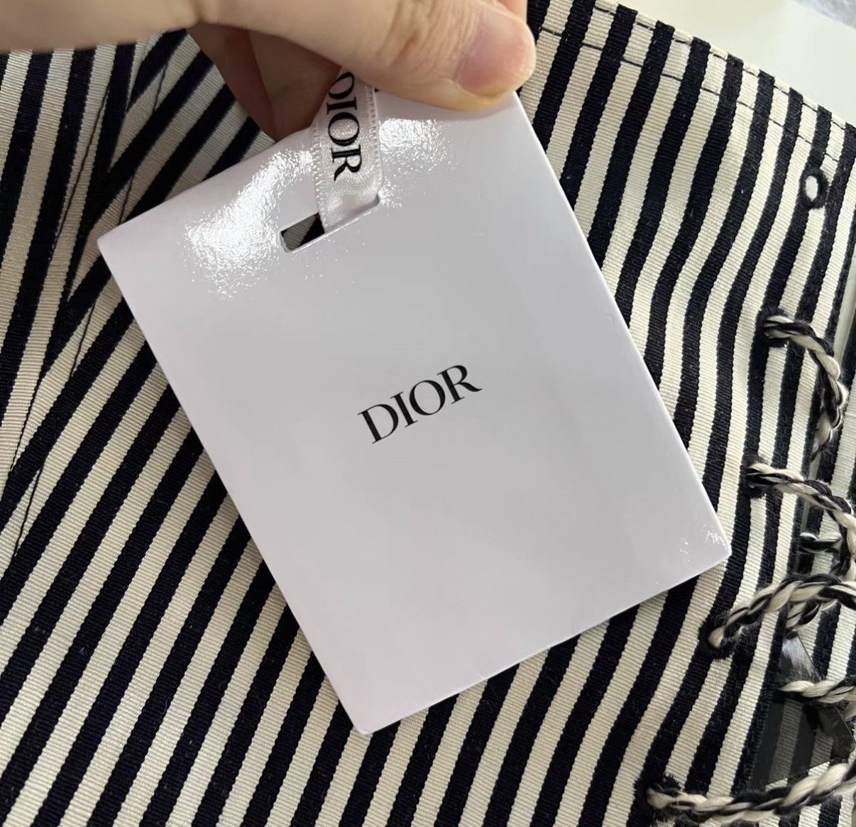 Dior Dior Striped Drawstring Vest J41 Size M / US 6-8 / IT 42-44 - 5 Thumbnail