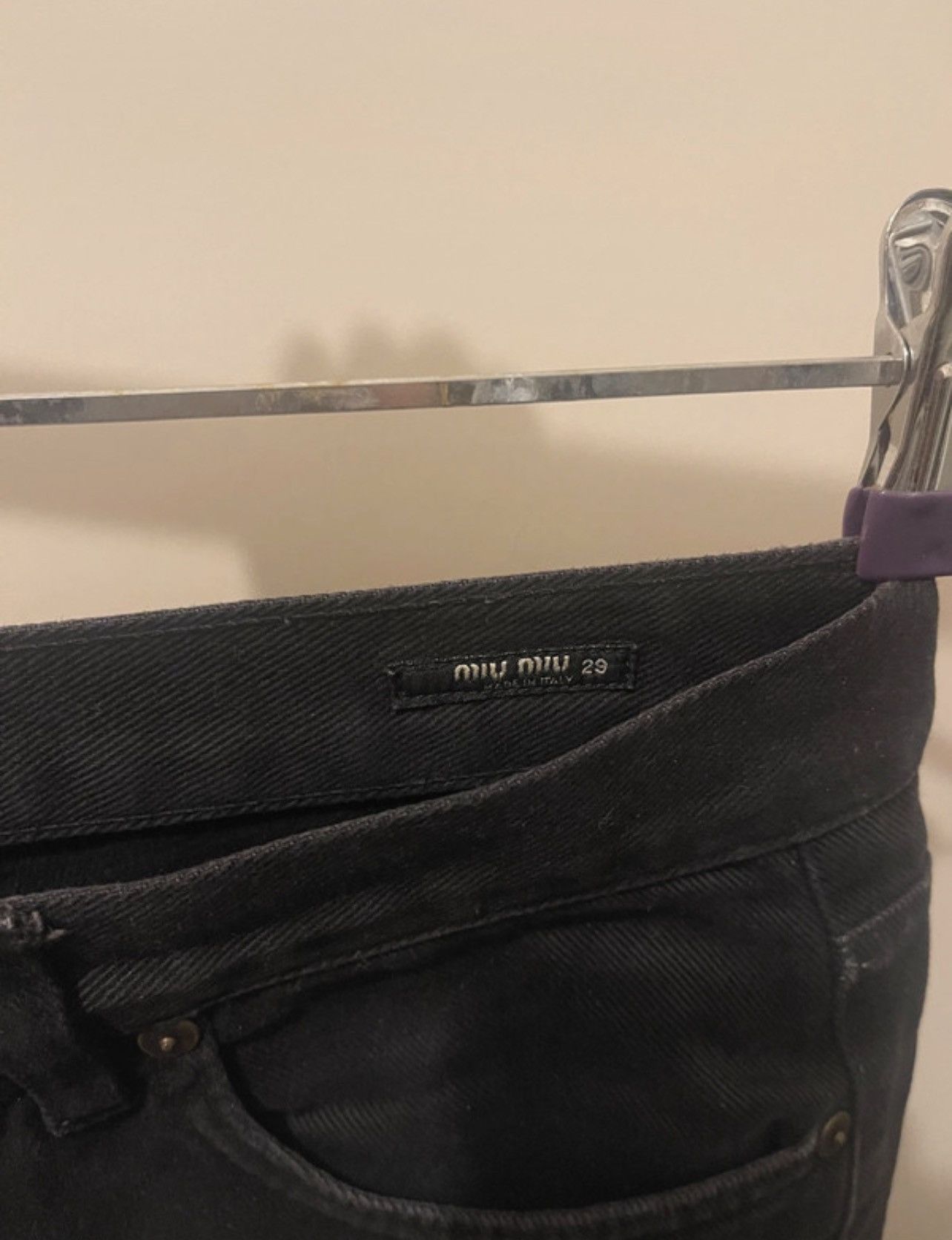 Miu Miu Miu miu short vintage Size 29" - 2 Thumbnail