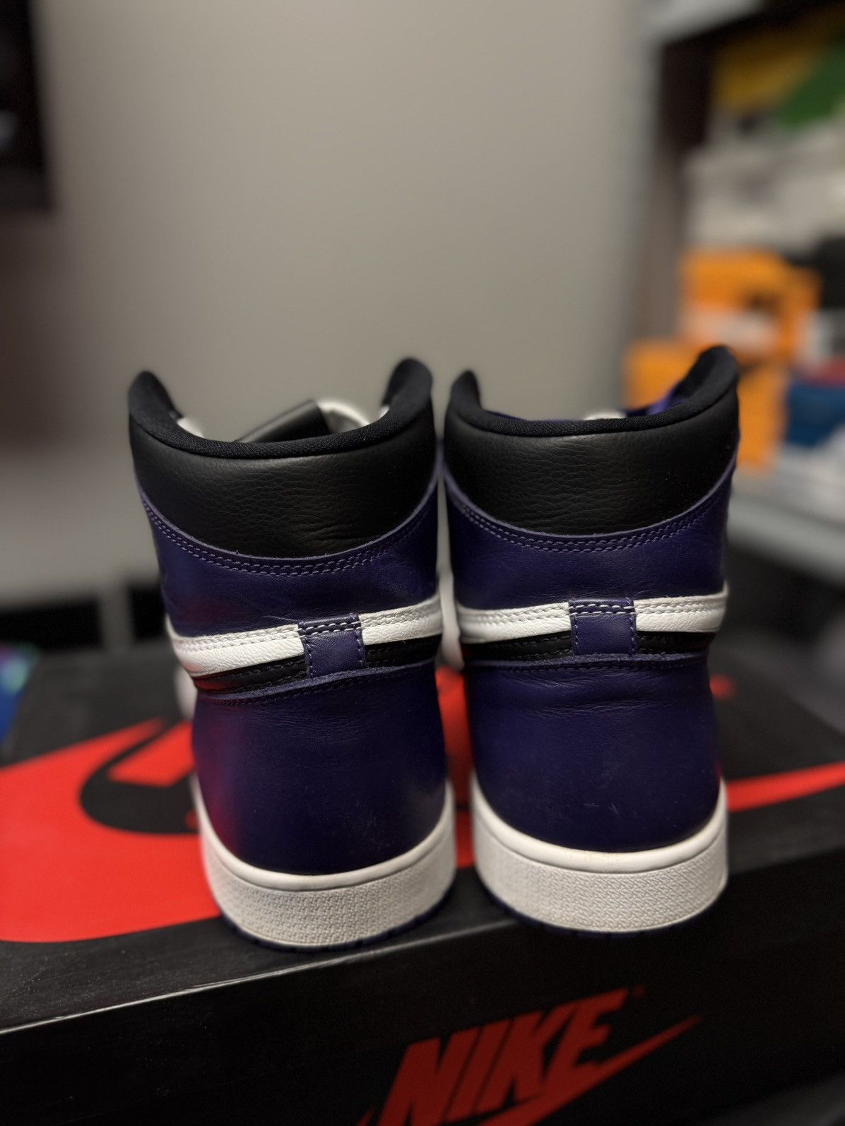 Jordan Brand × Nike Jordan 1 High Court Purple Size 13 (555088-500) 🧼 Size US 13 / EU 46 - 12 Thumbnail