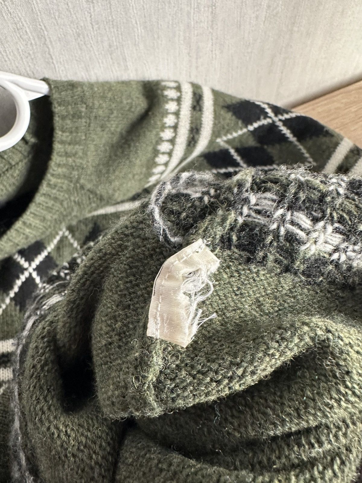 Diesel Vintage Diesel sweater bandits y2k style Size US L / EU 52-54 / 3 - 6 Thumbnail