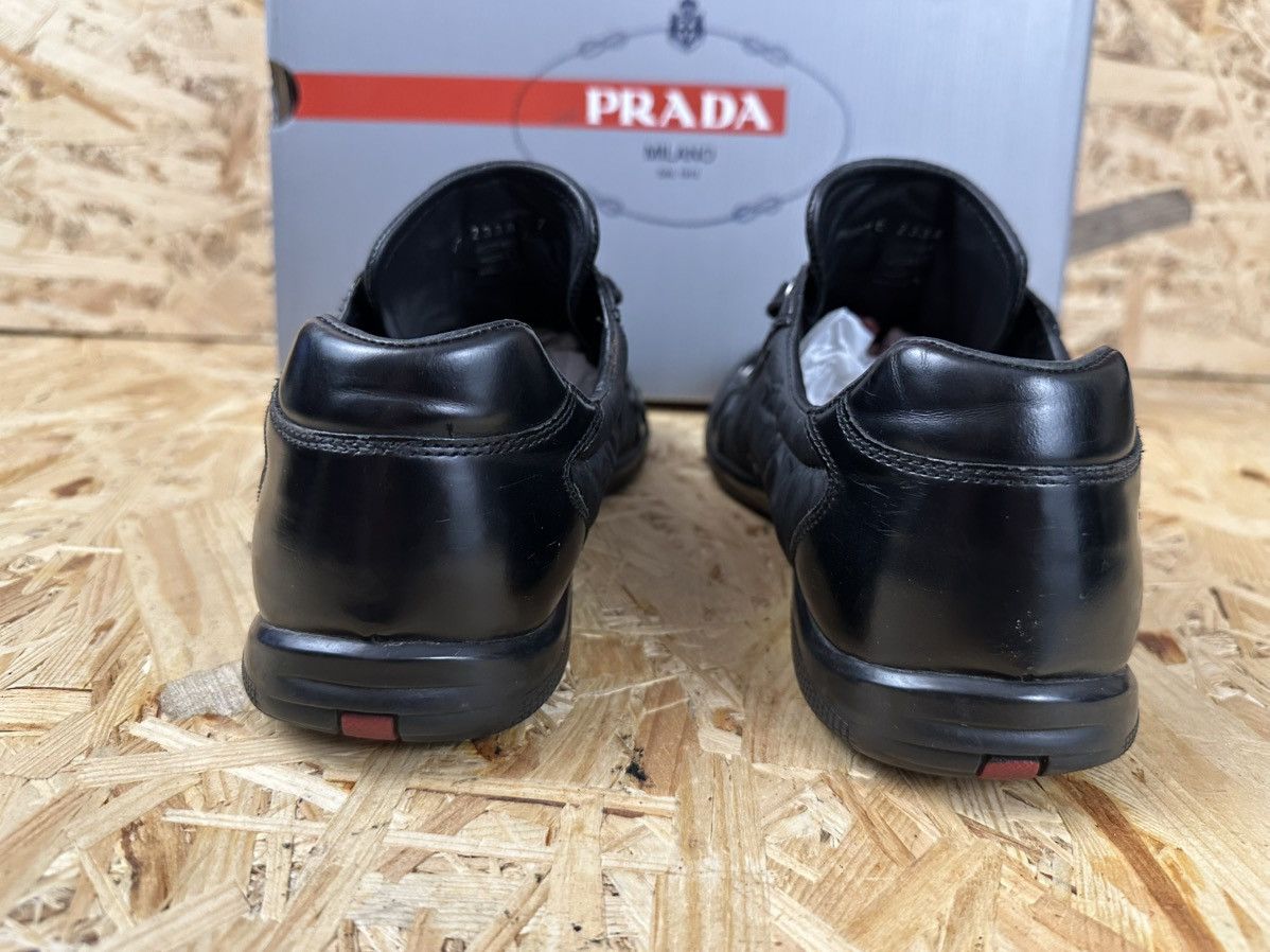 Prada Prada sneakers size 10 US leather/nylon Size US 9.5 / EU 42-43 - 4 Thumbnail