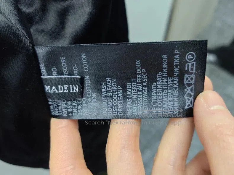 Haider Ackermann HAIDER ACKERMANN Velvet Collar Jacket. Size US M / EU 48-50 / 2 - 8 Thumbnail