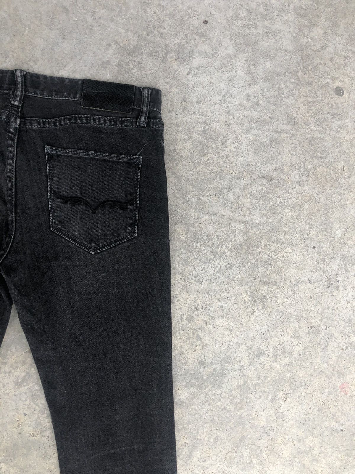 GOSTAR DE FUGA Fuga Distressed Denim Skinny Jeans Size US 30 / EU 46 - 12 Thumbnail