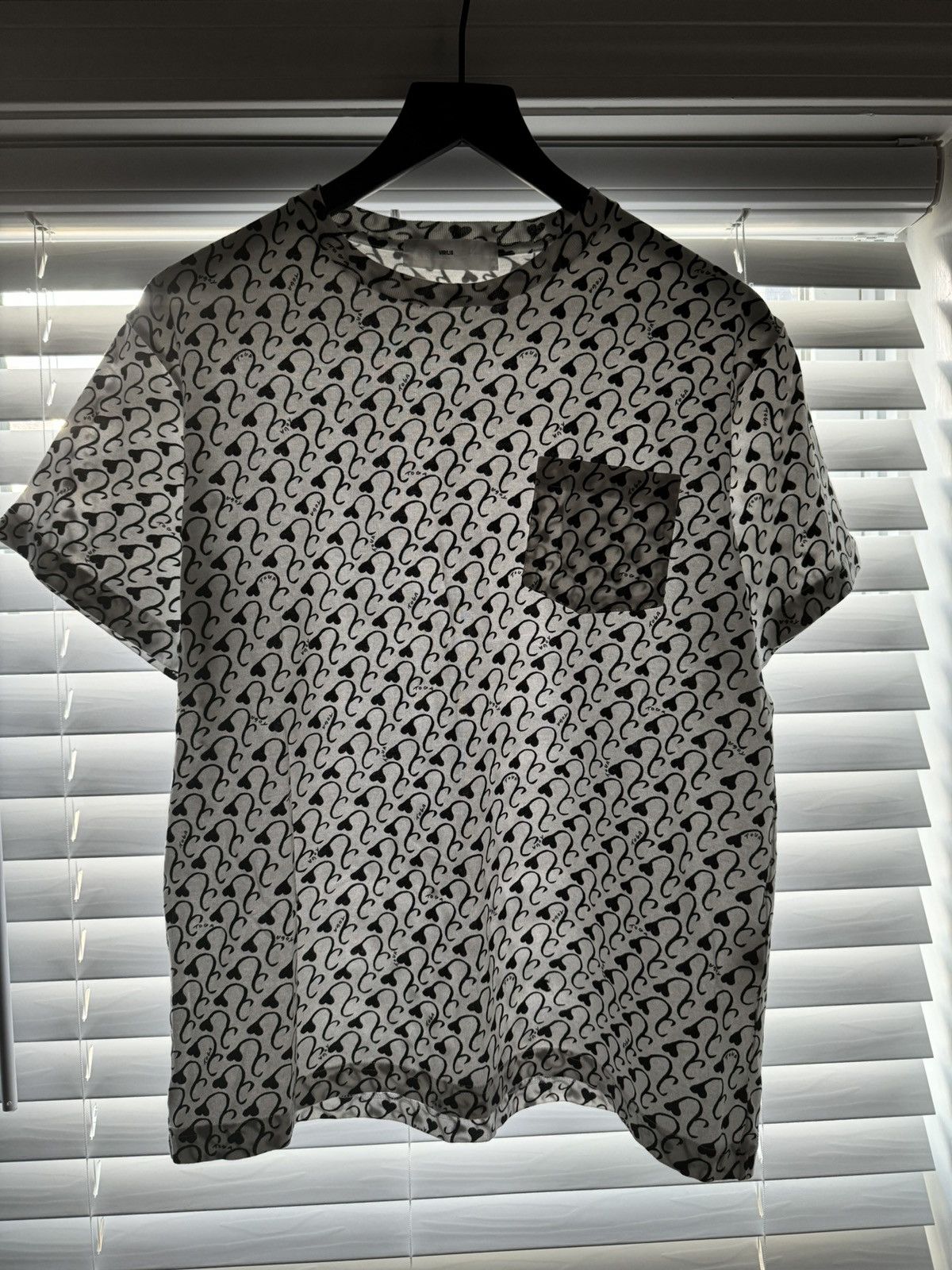 Japanese Brand × Toga Toga Virilis Heart Flower Print T-Shirt Size US M / EU 48-50 / 2 - 2 Thumbnail