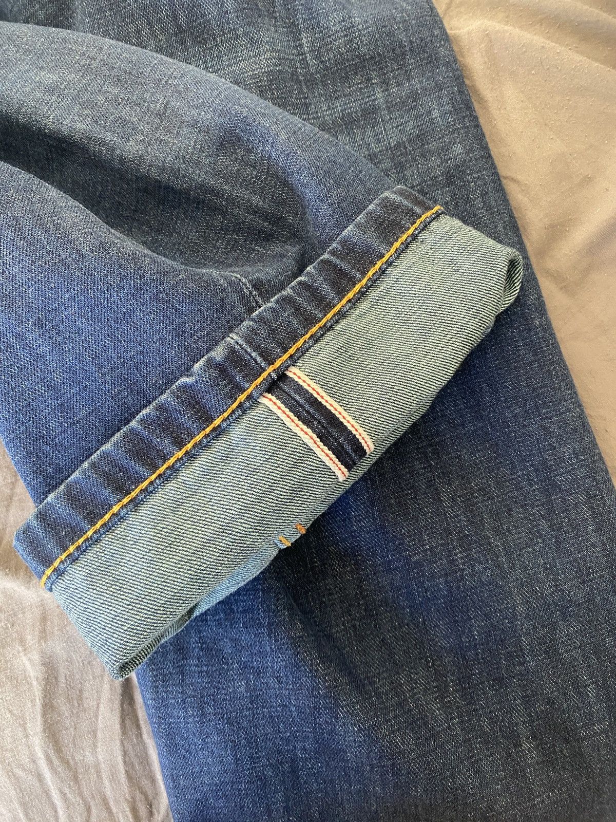 Evisu Evisu Selvedge Denim Embroidered Logo Size US 30 / EU 46 - 6 Thumbnail