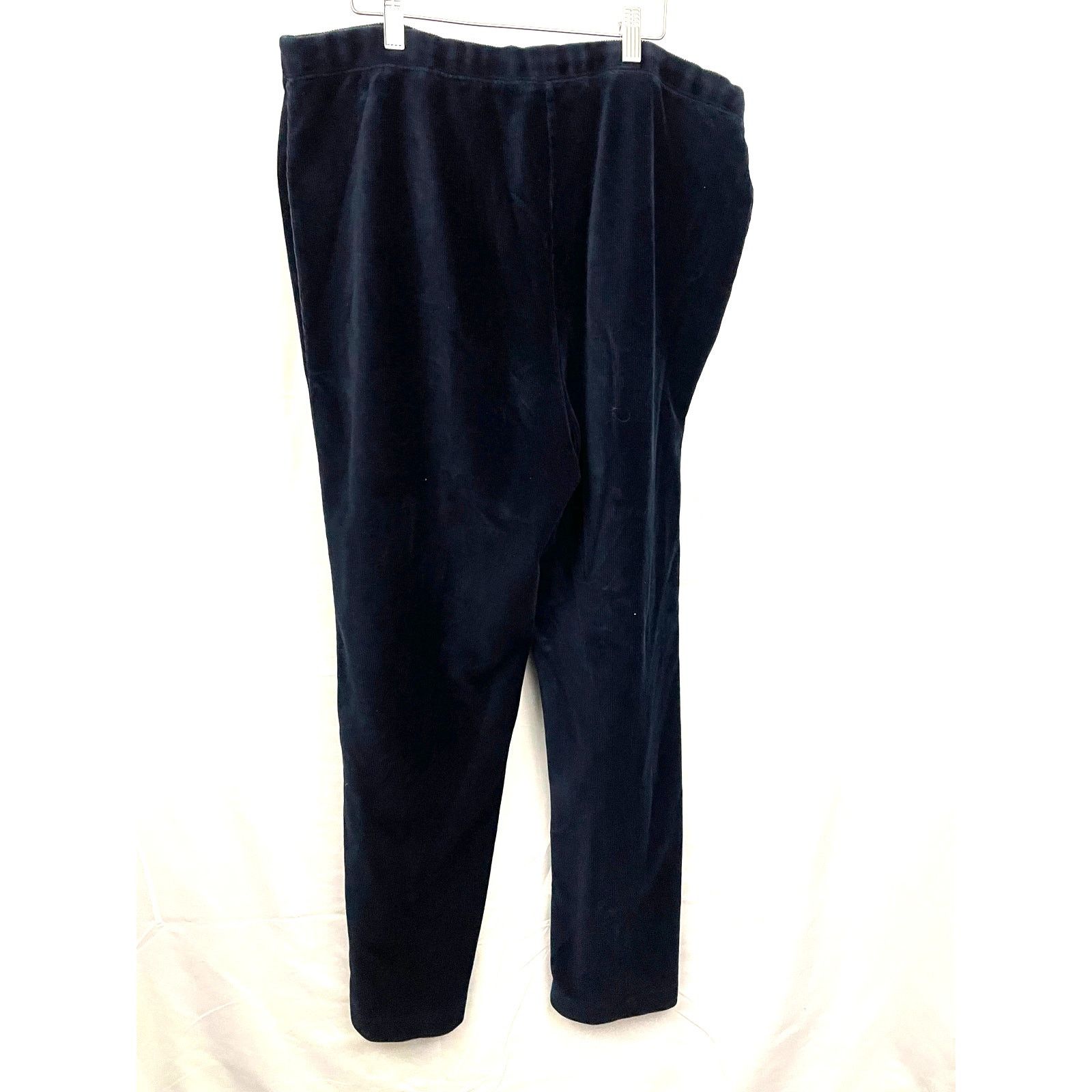 Liz Claiborne Liz Claiborne Navy Blue Tracksuit Corduroy Velour LARGE Size L / US 10 / IT 46 - 8 Thumbnail