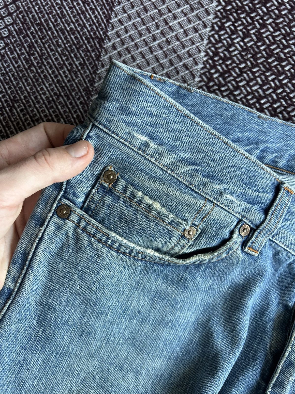 Acne Studios Vintage Acne Studios Roc Light Jeans Wash Jeans Solid Sz W32 Size US 32 / EU 48 - 13 Thumbnail