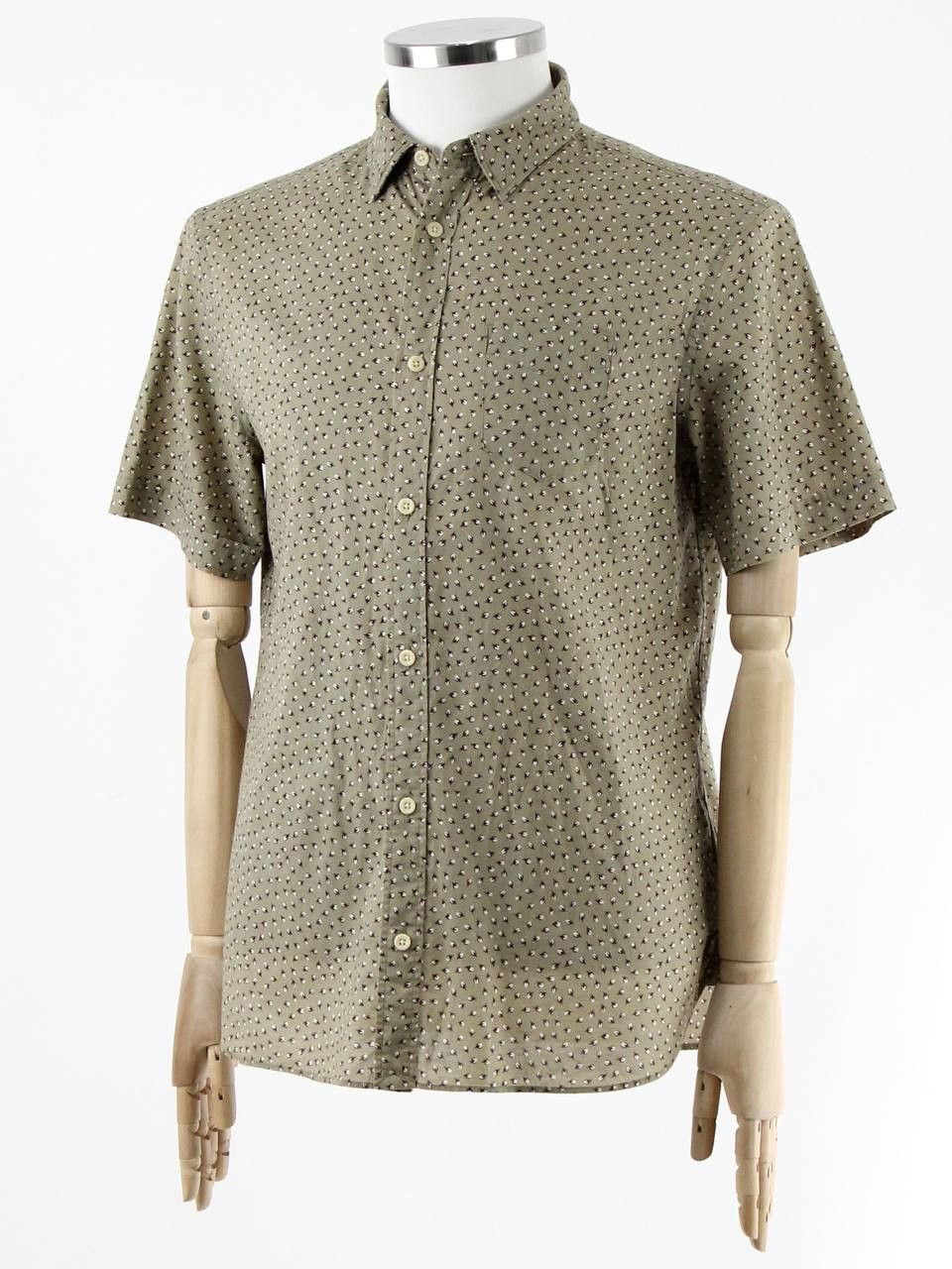 Allsaints ALLSAINTS Lightweight short-sleeved printed shirt Size US M / EU 48-50 / 2 - 2 Thumbnail