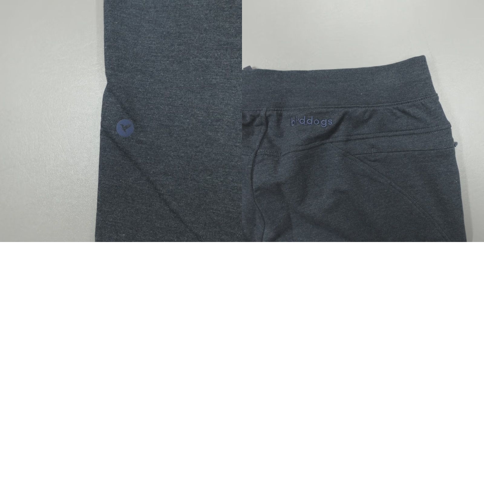 Vintage Birddogs Jogger Pants 2XL Grey Blue Stretch Athletic Tapered Inseam 30" Pockets Machine Washable Men Sports Athleisure Gym & Training Size US 39 - 8 Thumbnail