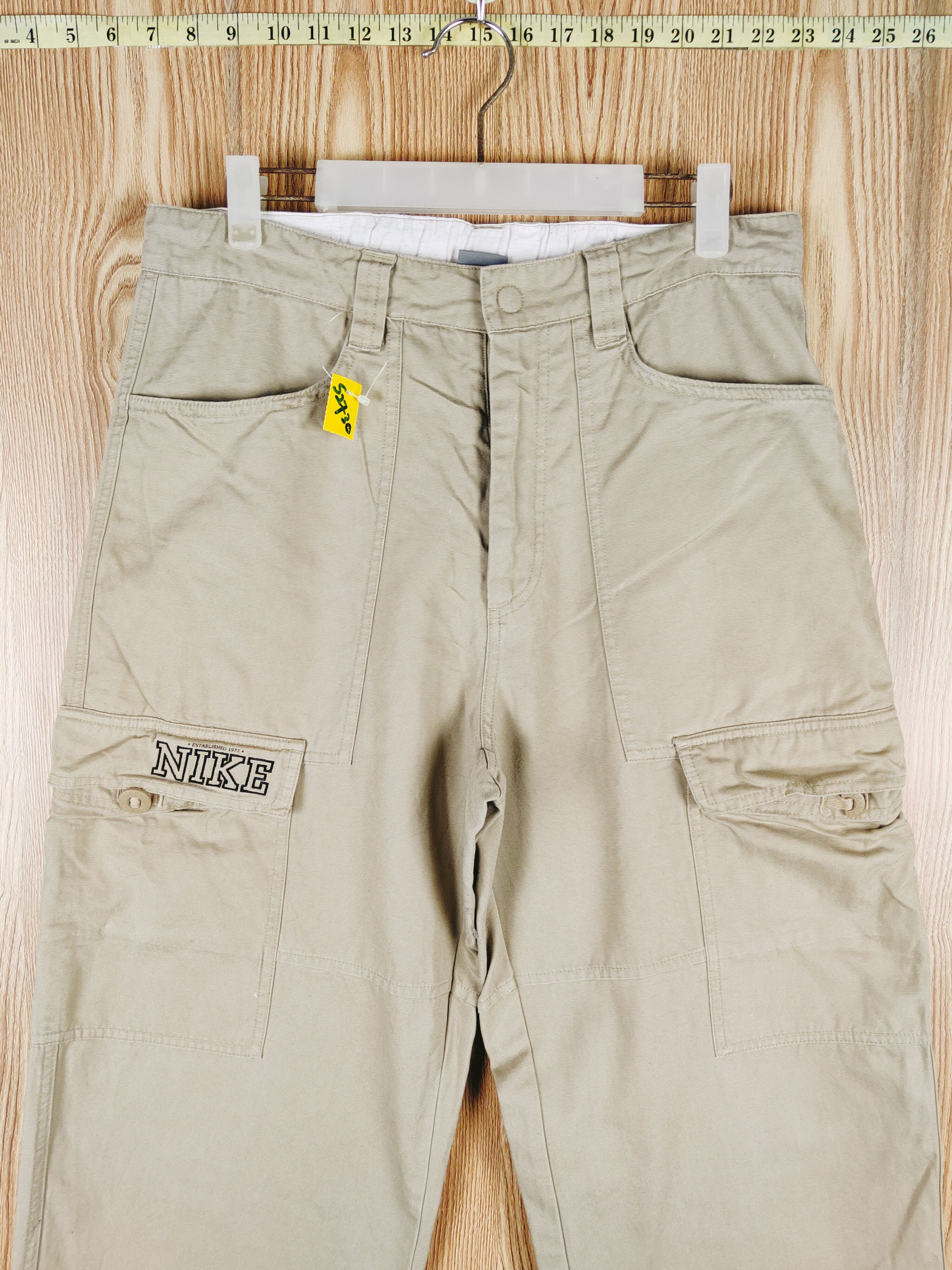 Nike Nike Beige Multipocket Tactical Cargo Pants #S2730 Size US 33 - 2 Thumbnail