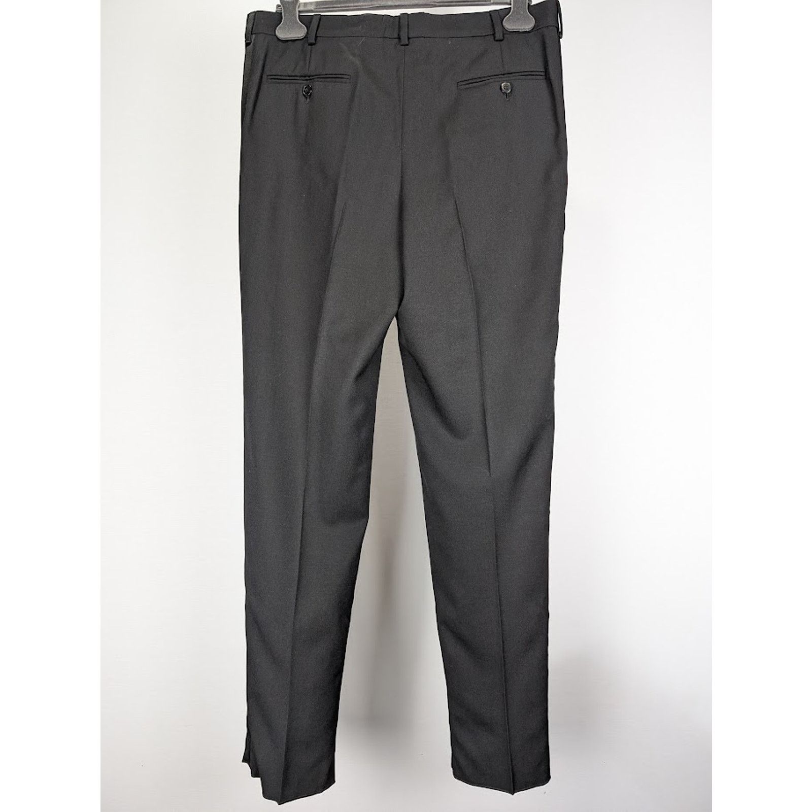 Saint Laurent Paris o1rshd1 2 Pleats Tux Pants in Nero Size US 30 / EU 46 - 11 Thumbnail