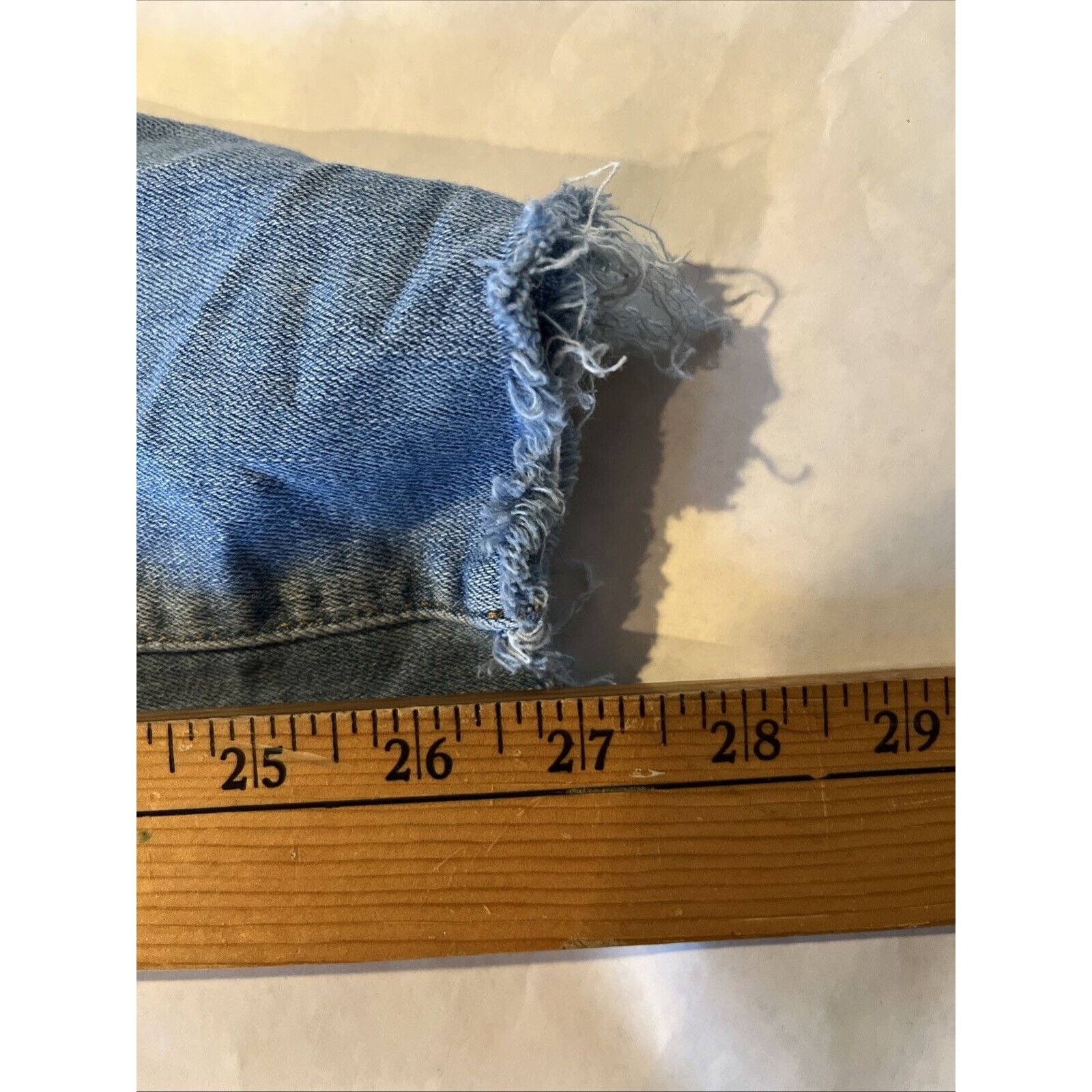 Levi's Levi’s 711 Jeans 32x27 Blue Skinny Ankle Mid Rise Stretch Size 32" / US 10 / IT 46 - 8 Thumbnail