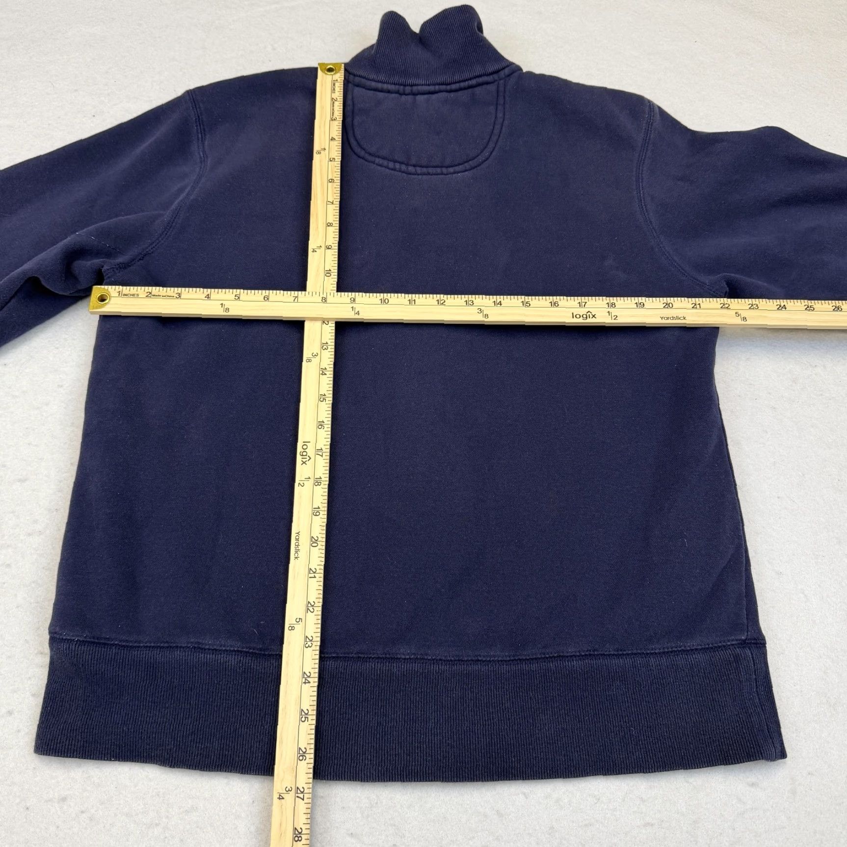Eddie Bauer Eddie Bauer Sweatshirt Mens XL Blue Full Zip Mock Neck Lined Fleece Pockets Heavyweight Zip Size US XL / EU 56 / 4 - 7 Thumbnail
