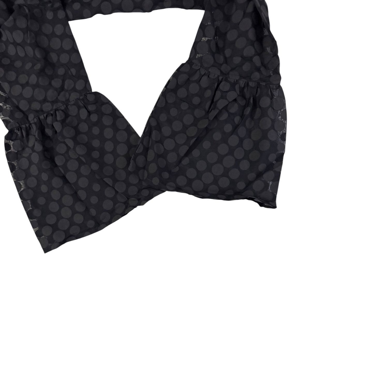 Tommy Hilfiger Tommy Hilfiger Navy Blue Sheer Top Covered in Dots – Medium Size M / US 6-8 / IT 42-44 - 5 Thumbnail