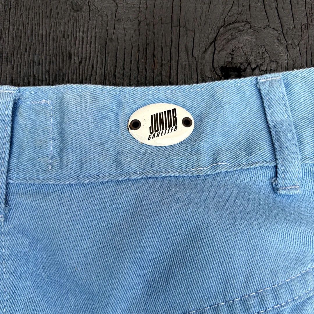 Jean Paul Gaultier × Vintage Jean-Paul Gaultier Junior 1990 90s Vintage Designer Skirt Size 26" / US 2 / IT 38 - 4 Thumbnail