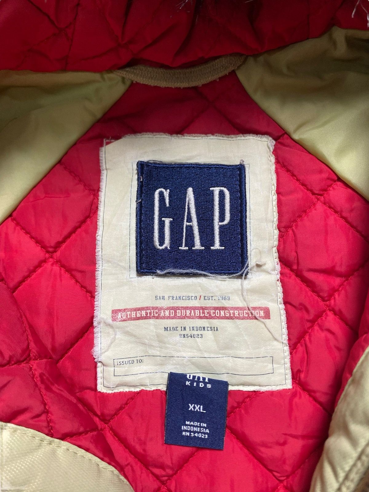 Gap VINTAGE GAP JACKET PUFFER HODDIE FUR Size US XL / EU 56 / 4 - 9 Thumbnail