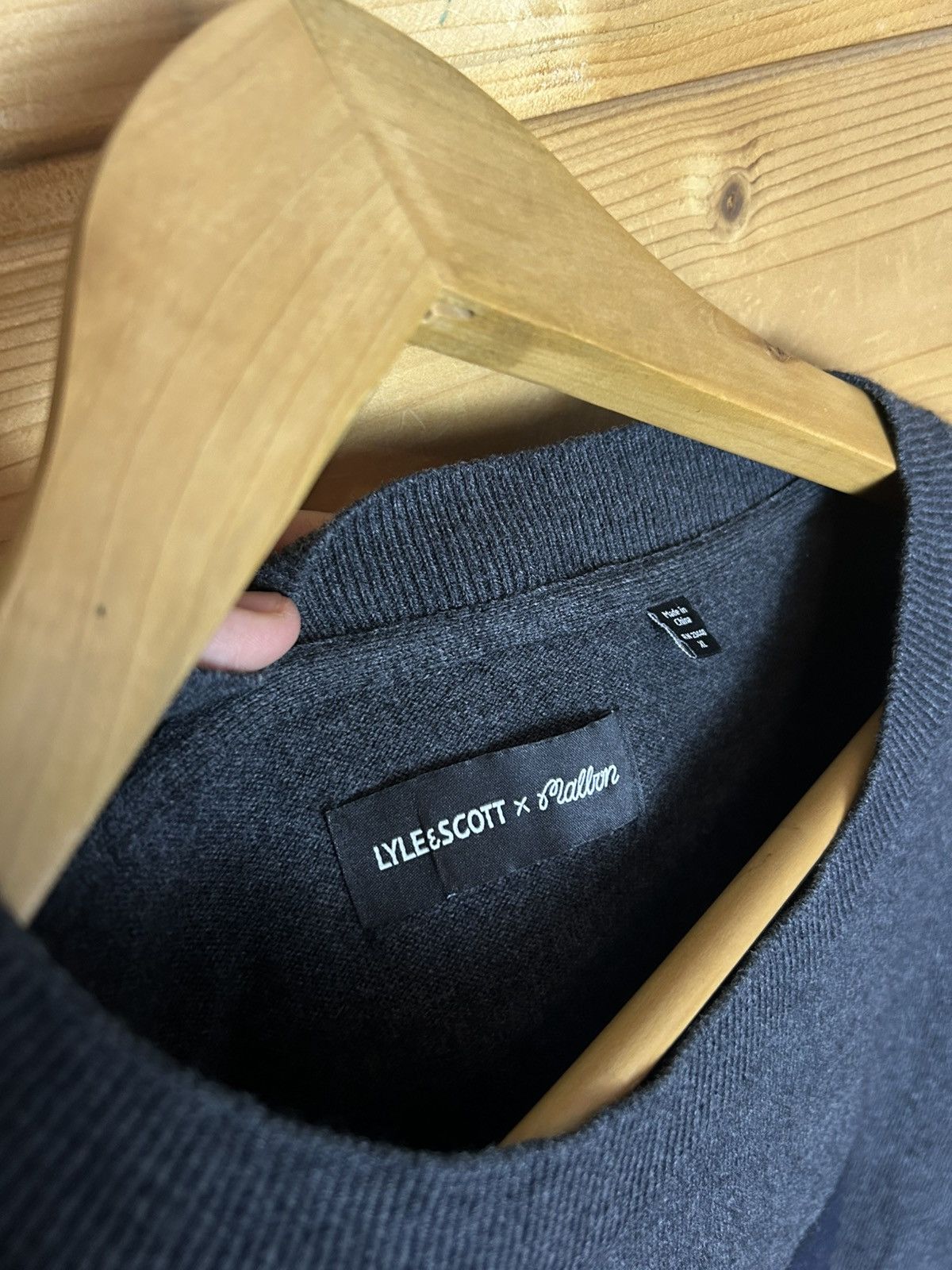 Lyle Scott X Malbon sweater