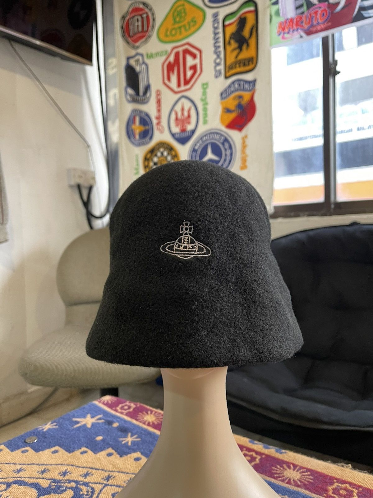 Vivienne Westwood VIVIEN WESTWOOD WOOL BUCKET HAT Size ONE SIZE - 1 Thumbnail