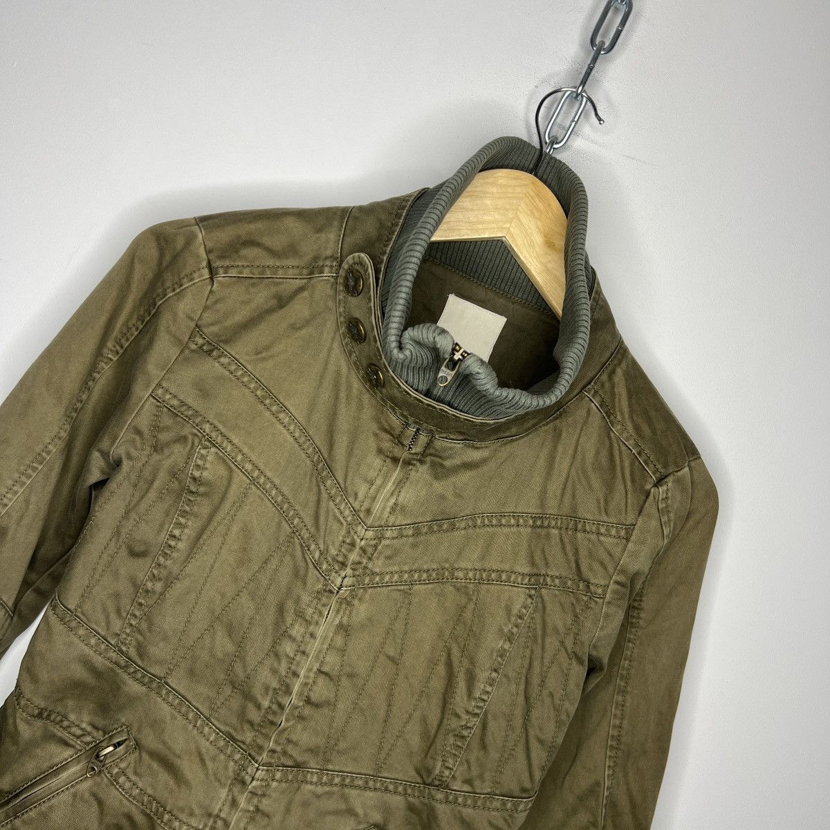 Diesel Diesel Military Bomber Cargo Jacket y2k army 00s Size S / US 4 / IT 40 - 6 Thumbnail