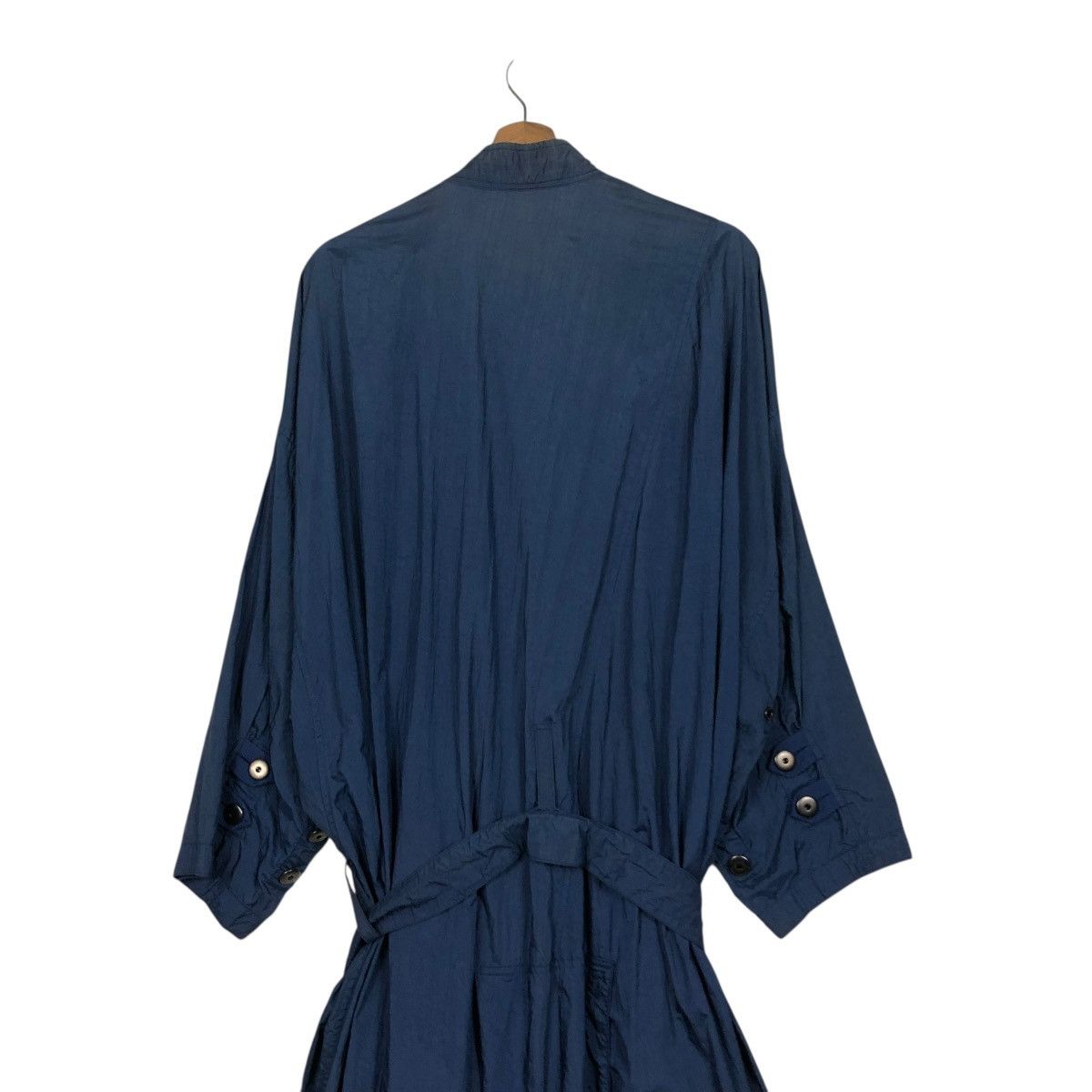 Issey Miyake 🔥VINTAGE 80’s NYLON LONG JACKET ISSEY MIYAKE BONDAGE DESIGN Size US M / EU 48-50 / 2 - 8 Thumbnail