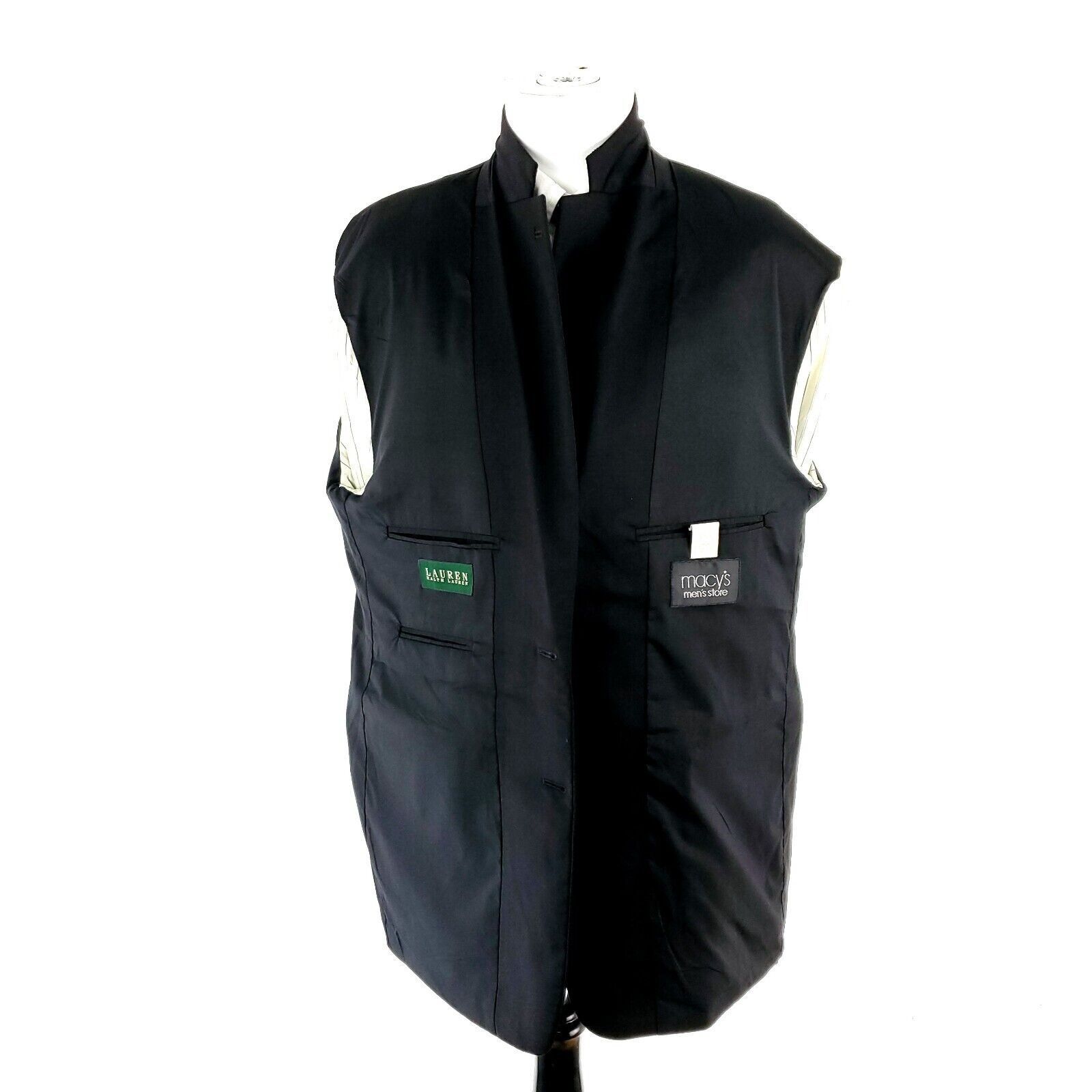 Lauren Ralph Lauren Lauren Ralph Lauren Wool 2 Button Blazer 44L Black Tagged 46 Size 44L - 10 Thumbnail