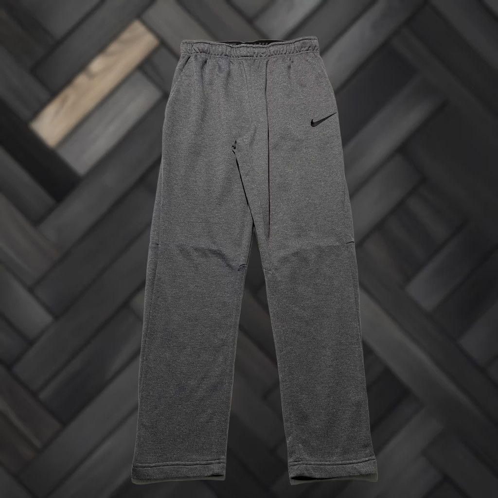 Nike Nike Mens Dri-FIT Training Pants Charcoal Gray Straight Leg Size Medium Size US 31 - 1 Thumbnail