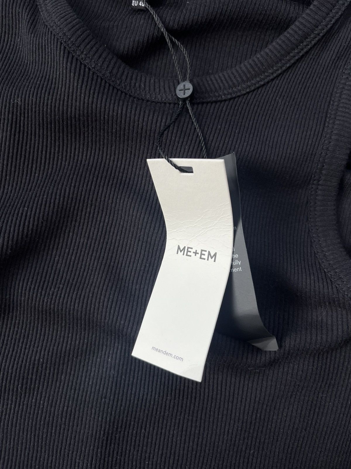 ME+EM ME + EM CUT OUT LONGSLEEVE TOP BLACK Size M / US 6-8 / IT 42-44 - 4 Thumbnail