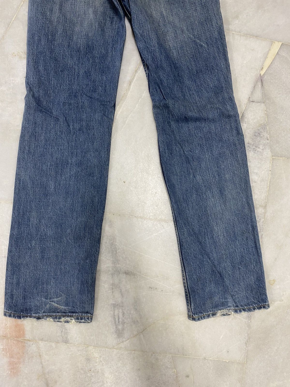Levi's Size 31x32.5 Vintage Levis 502 Distressed Jeans Faded Pants Size US 31 - 12 Thumbnail