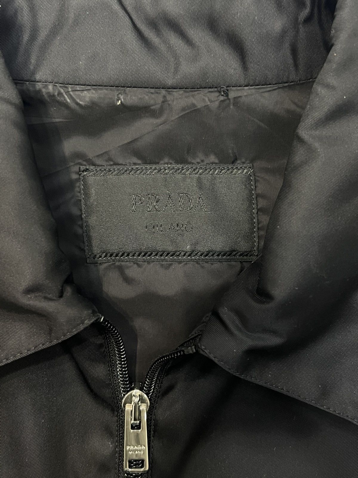 Prada Prada Black Re-nylon Blouson Jacket Size US S / EU 44-46 / 1 - 7 Thumbnail