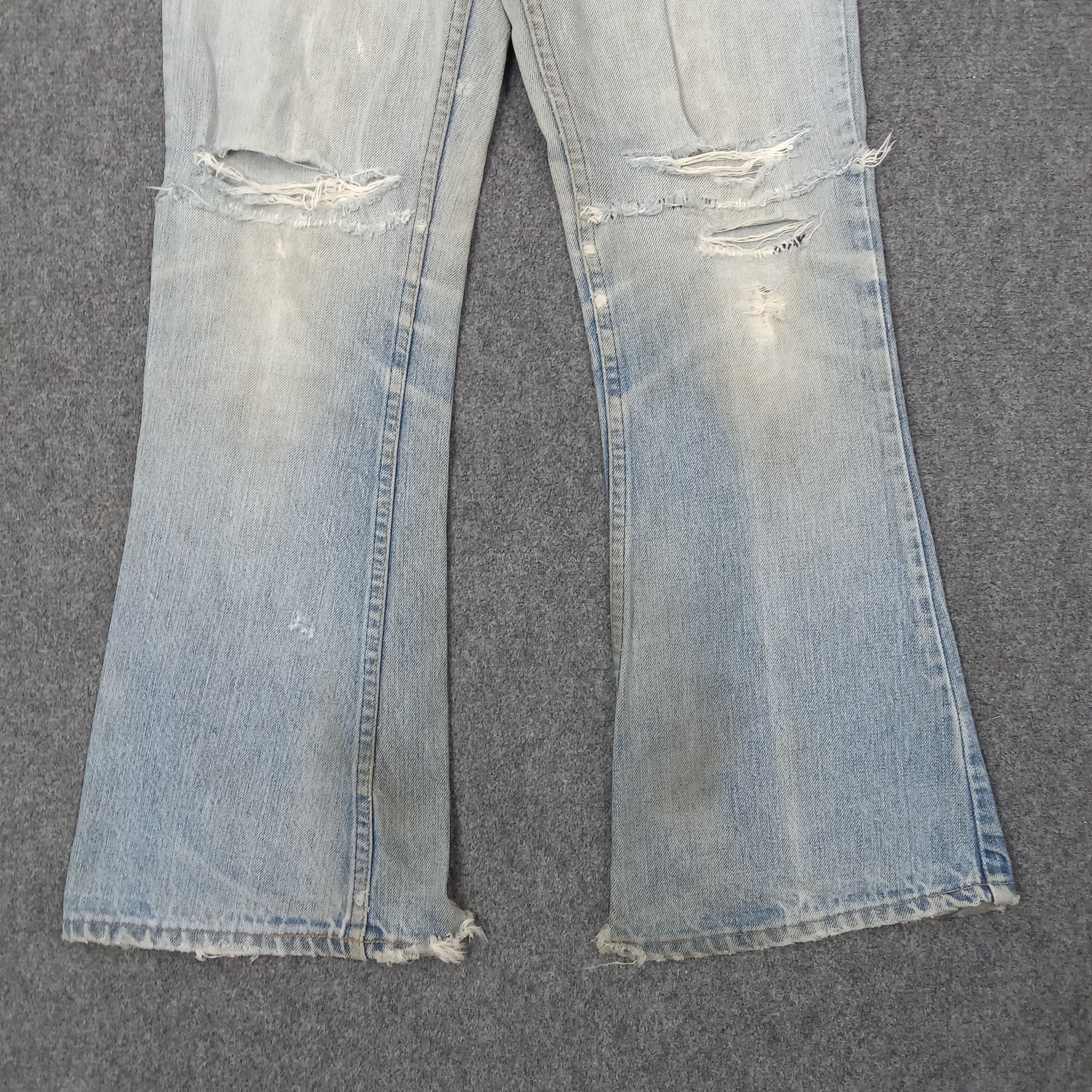 Levi's Levi's American Distressed Style Bootcut Denim Jeans C252N27 Size US 28 / EU 44 - 3 Thumbnail